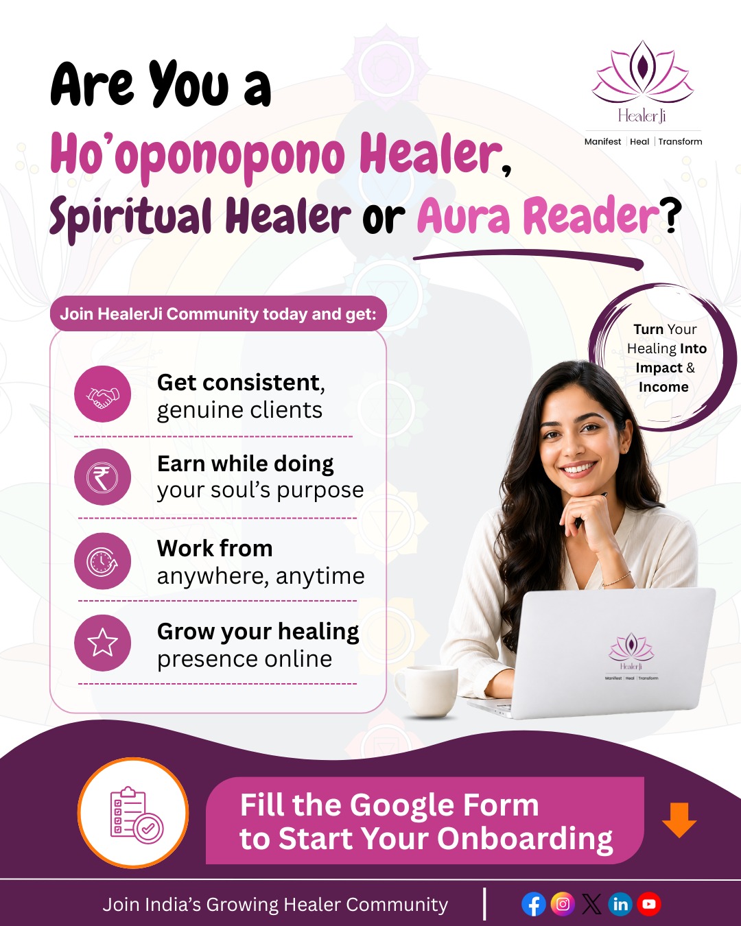 HealerJi Facebook ad