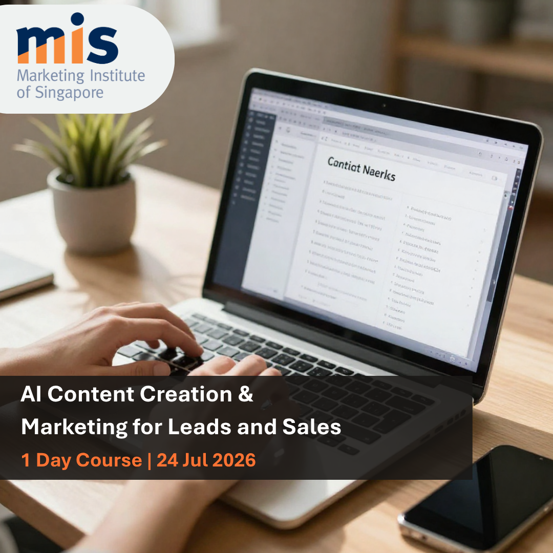 Marketing Institute of Singapore Facebook ad