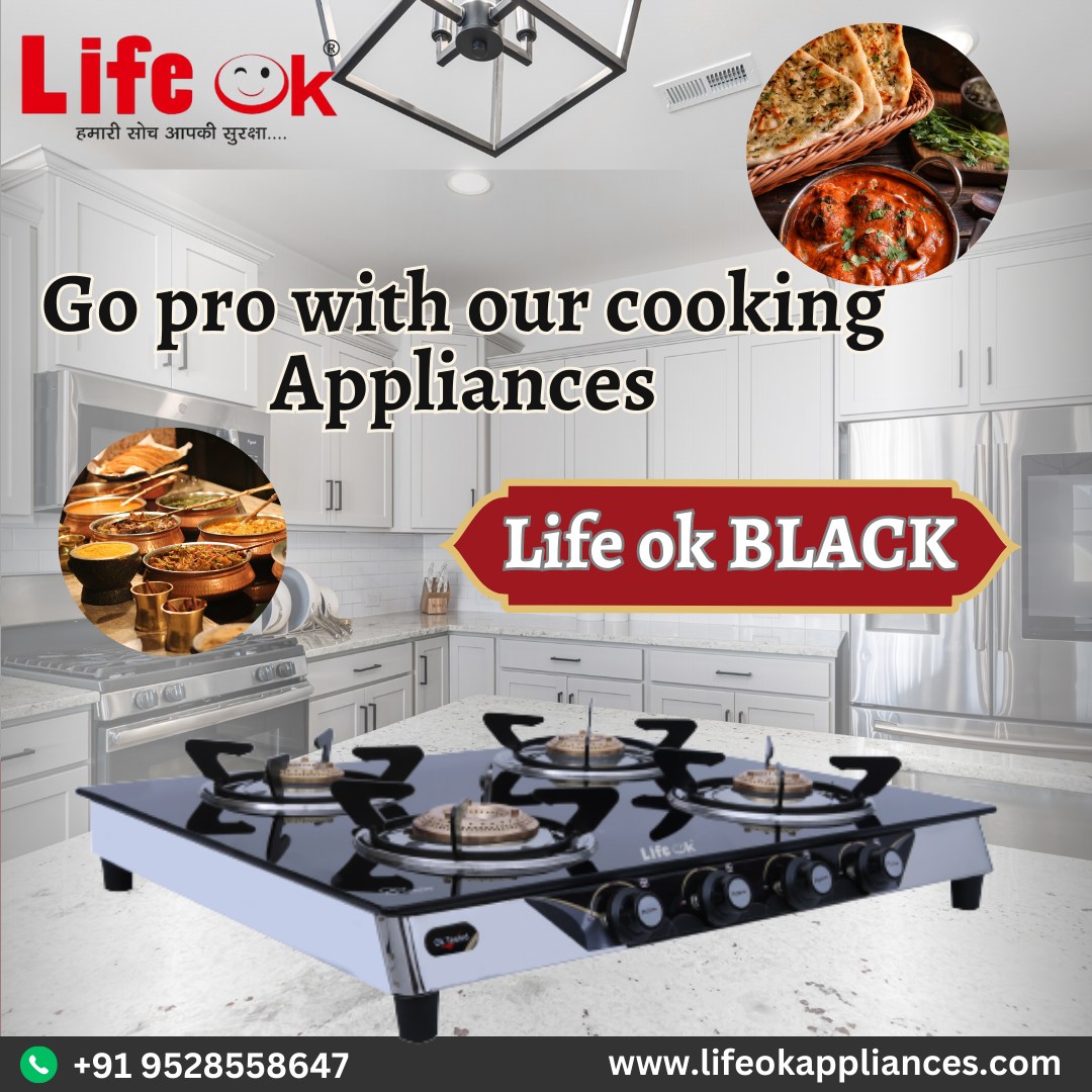 Life Ok Appliances Facebook ad: Life OK Stainless steel.
