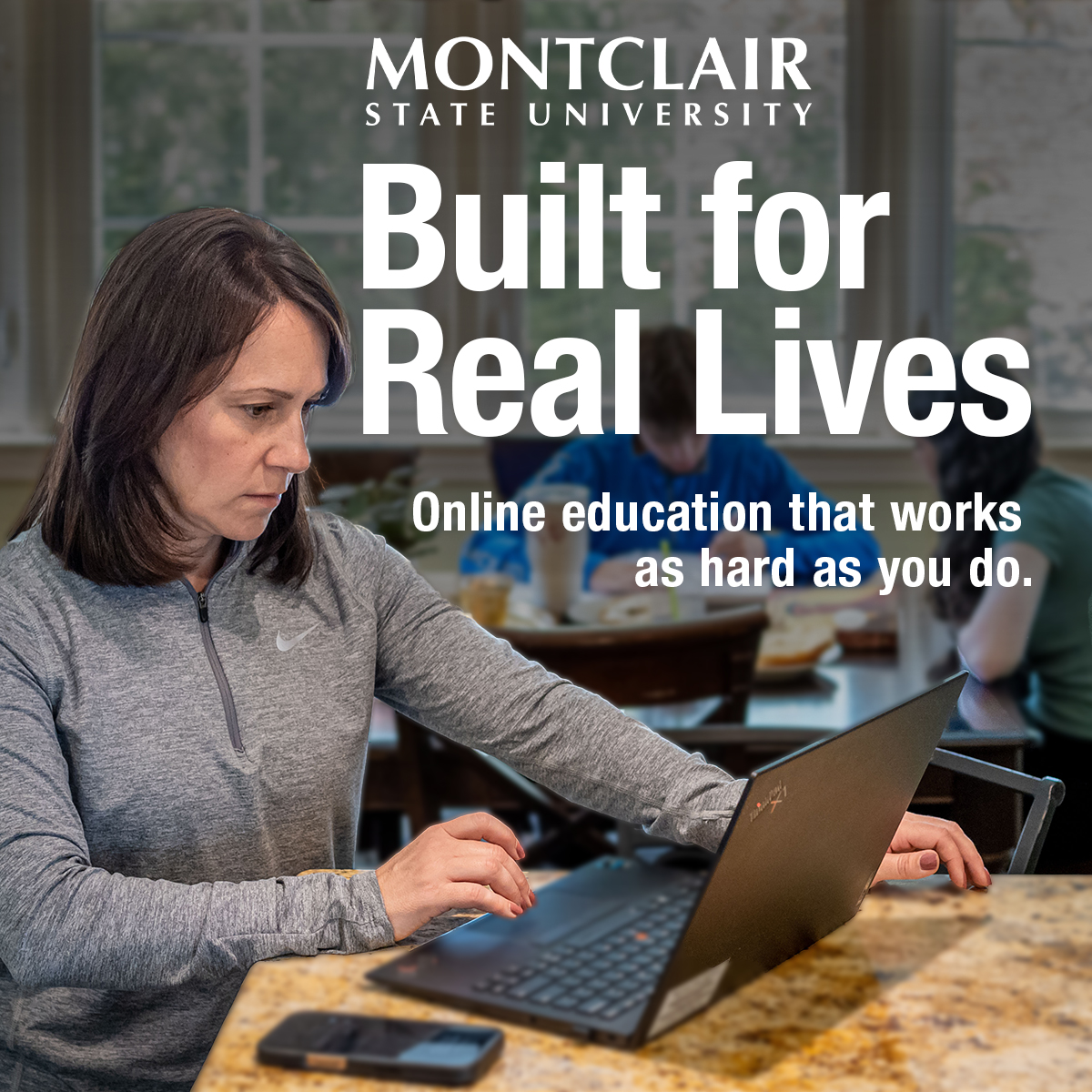 Montclair State University Online Facebook ad