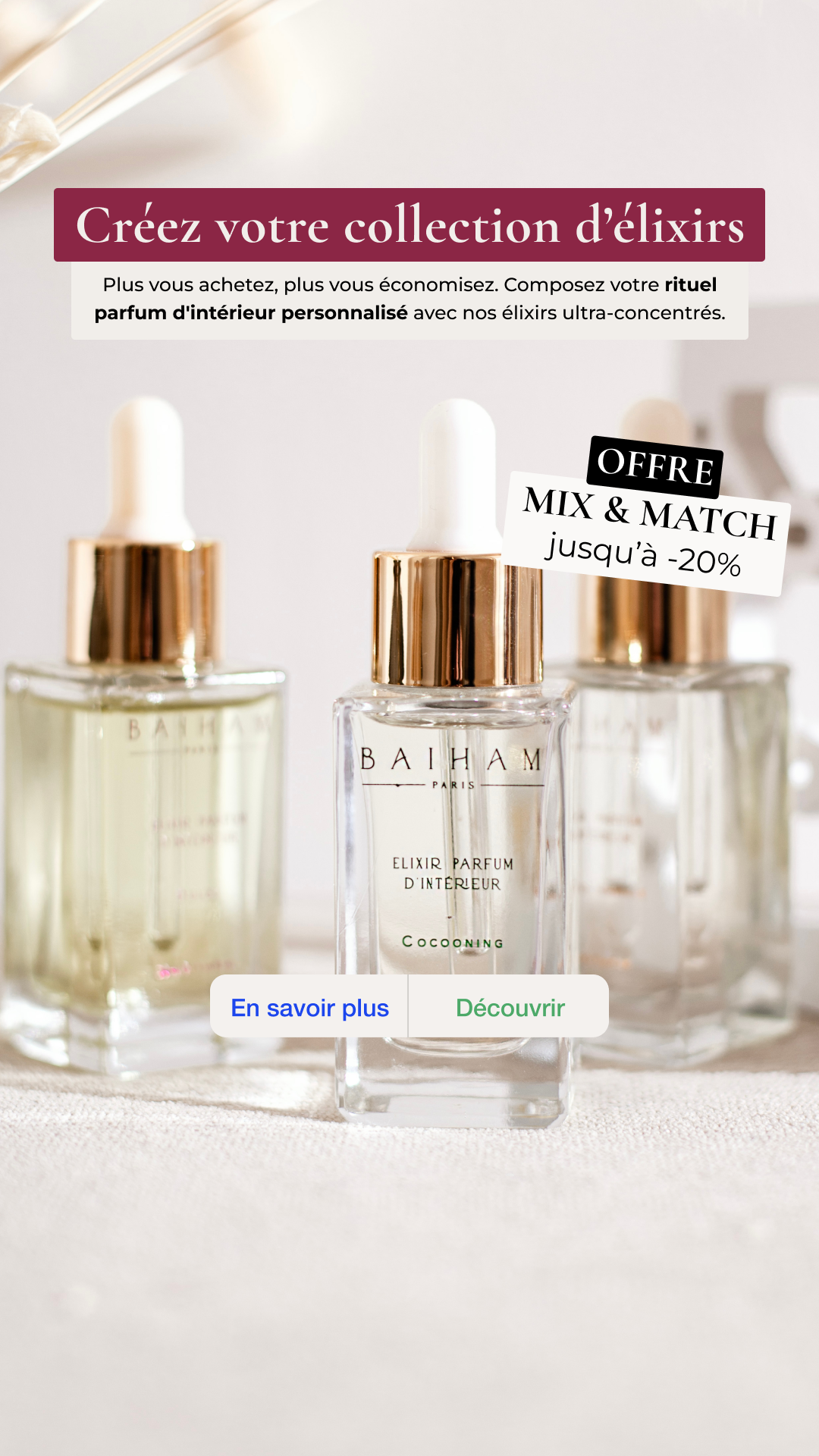 BaihamParis Facebook ad from Sep 2, 2026