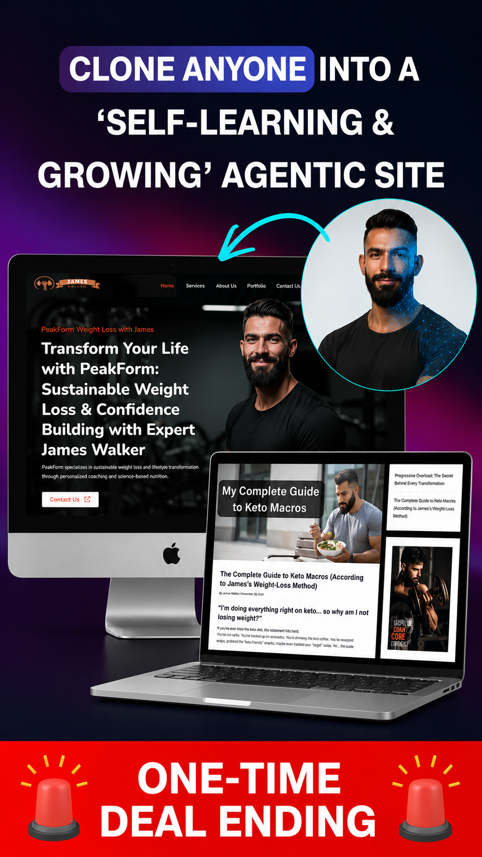 OmniSitesai Facebook ad from May 23, 2026