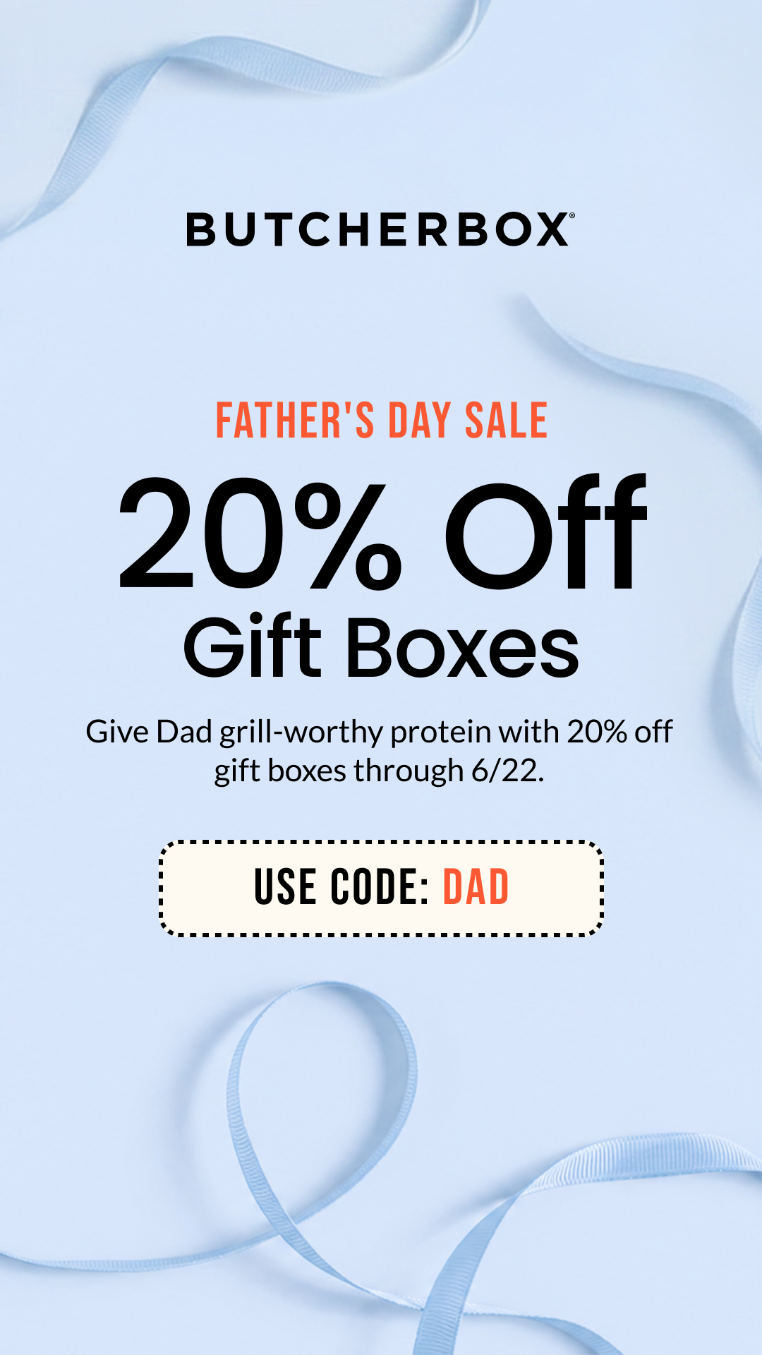 ButcherBox Facebook ad