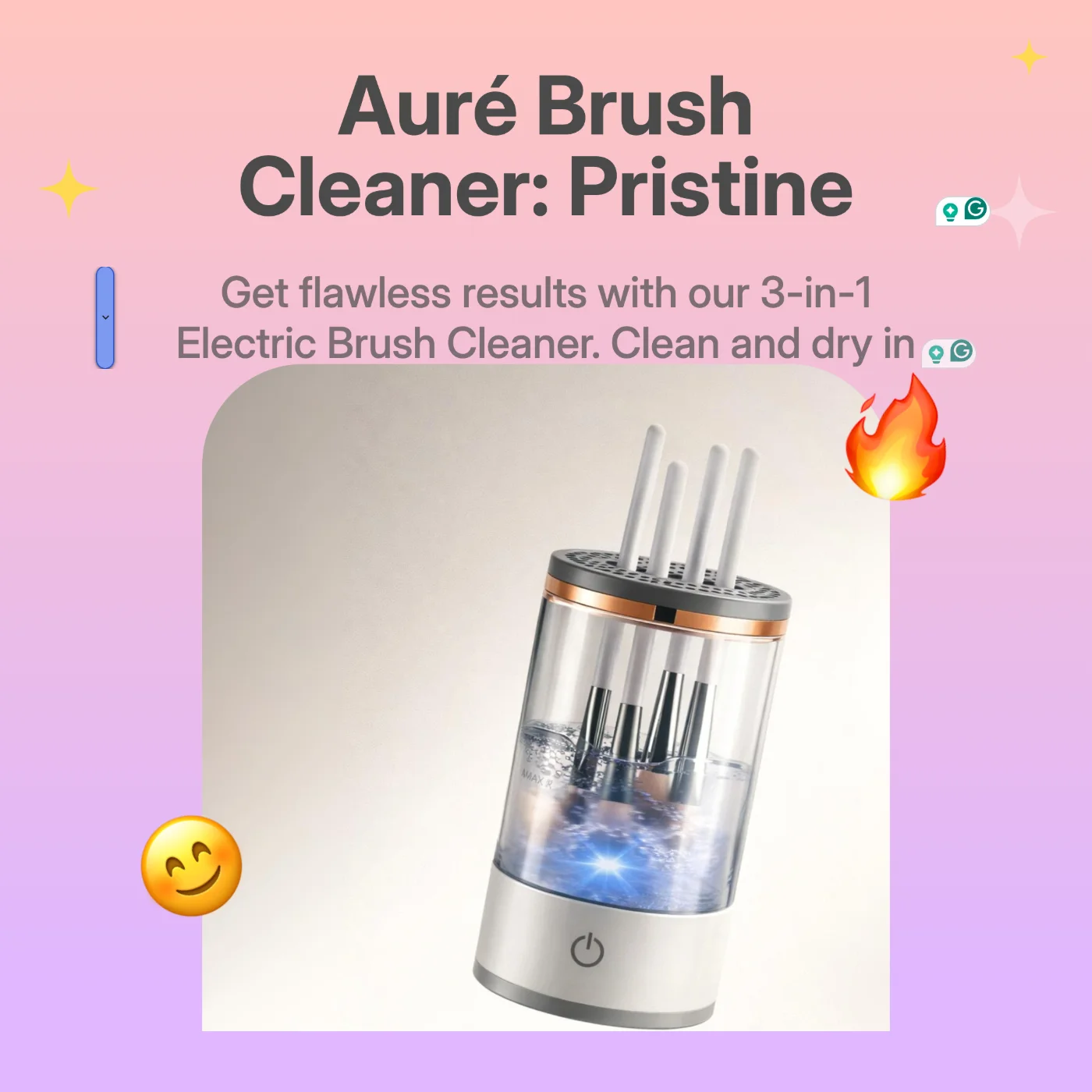 Auré Beauty Facebook ad from Feb 23, 2026