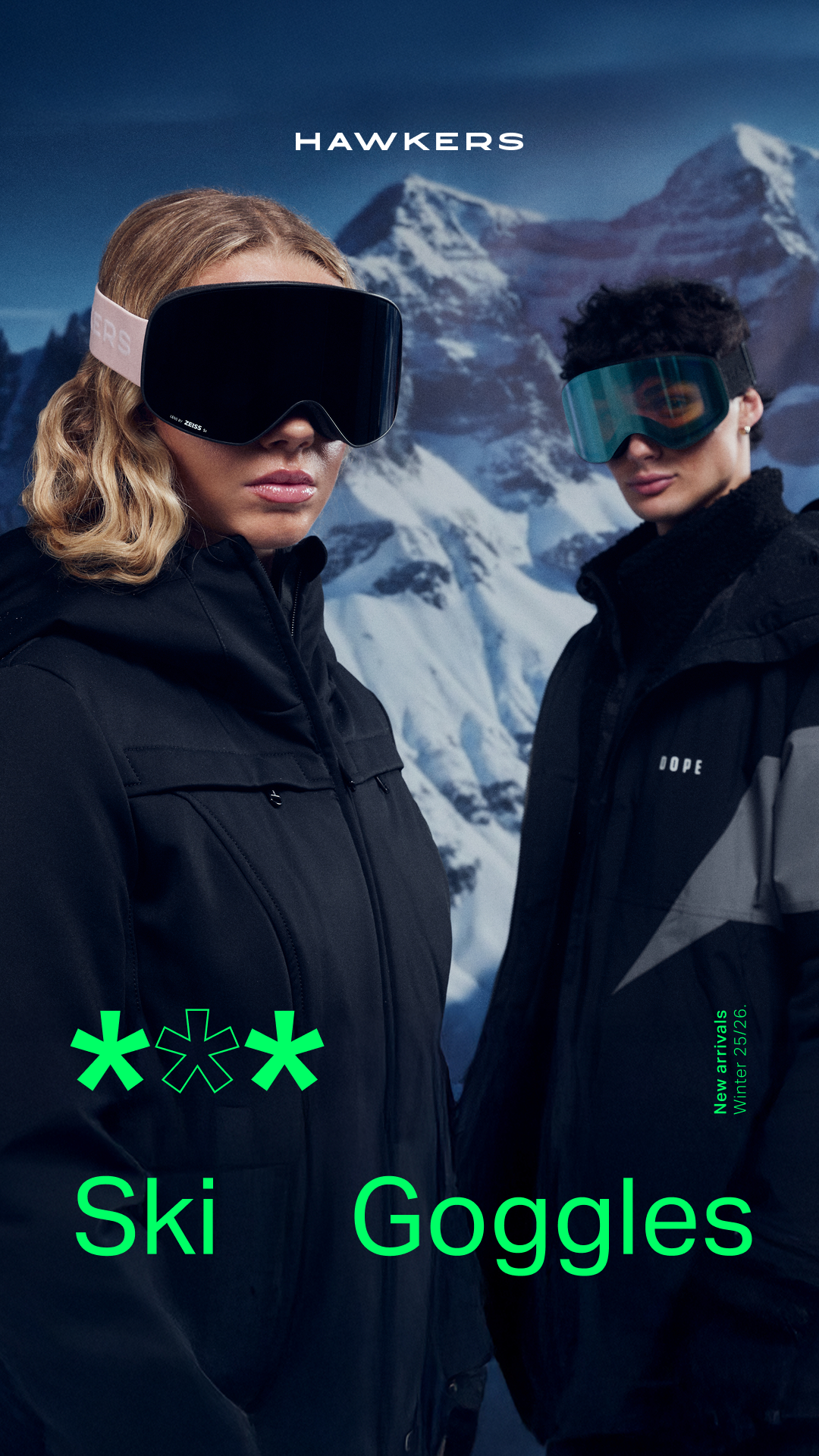 Hawkers Co. Facebook ad