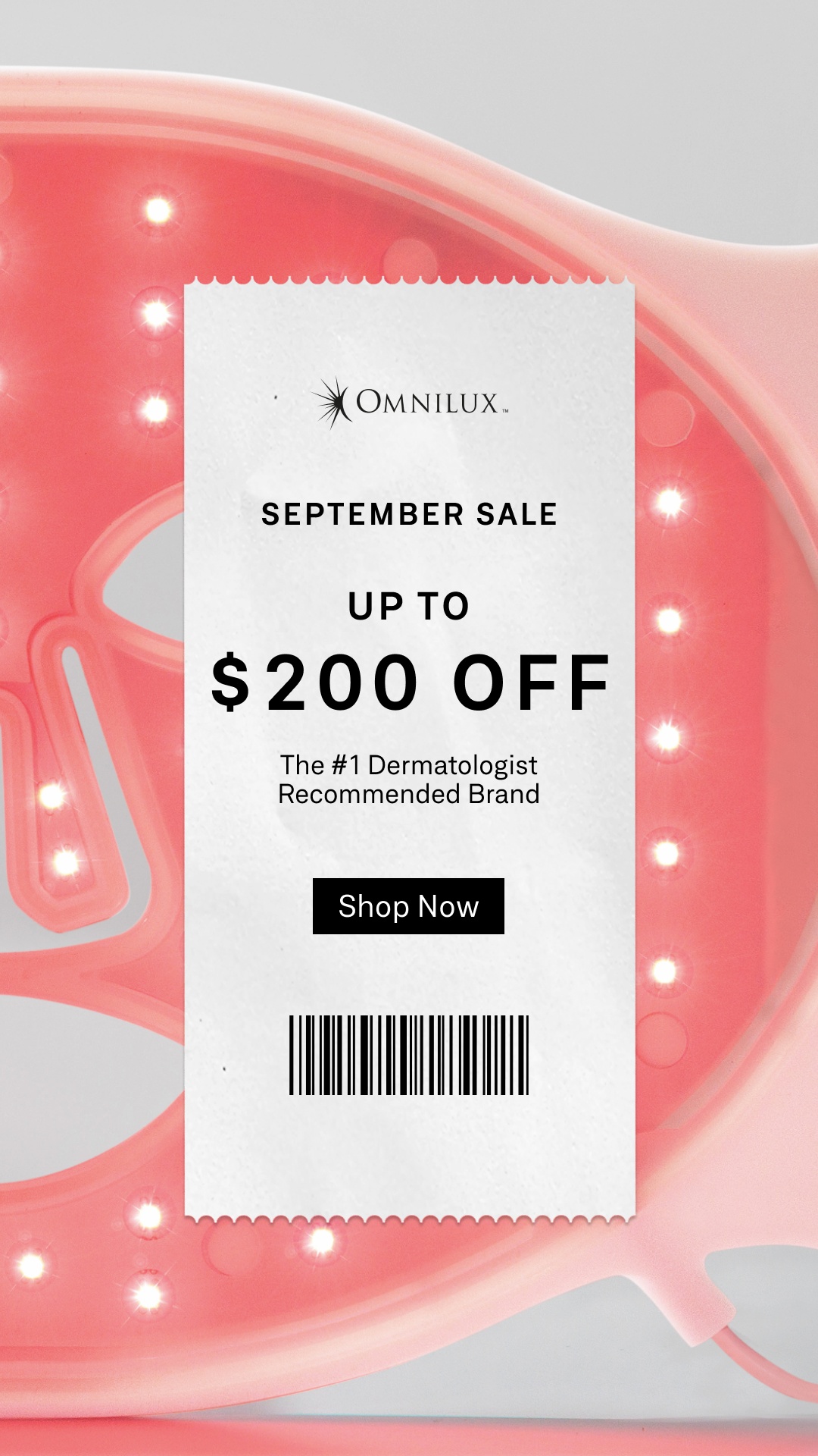 Omnilux Facebook ad