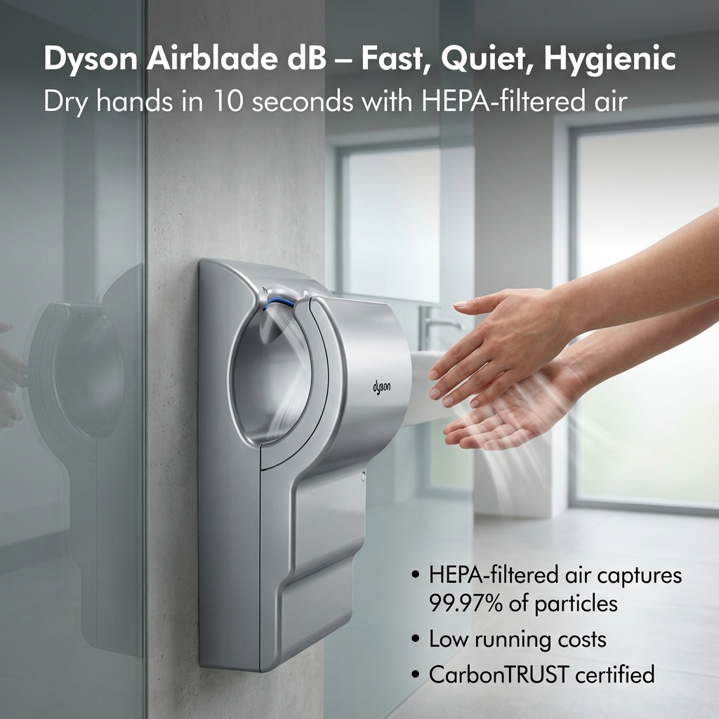 Star Hygiene Facebook ad: Fast & Hygienic Hand Drying