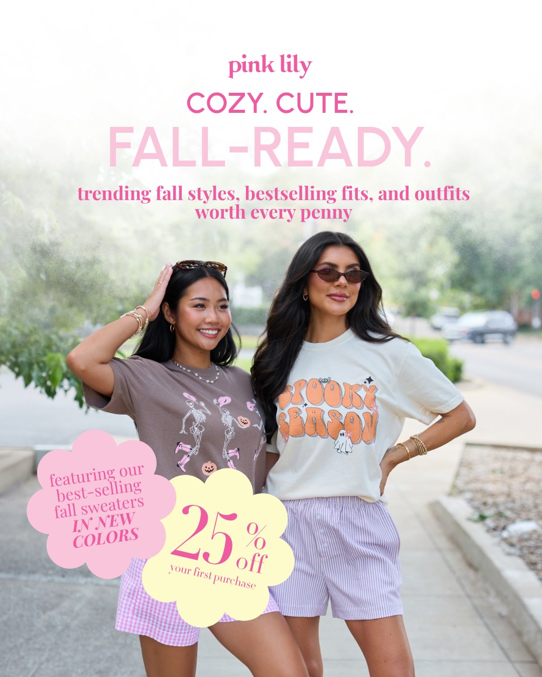Pink Lily Facebook ad