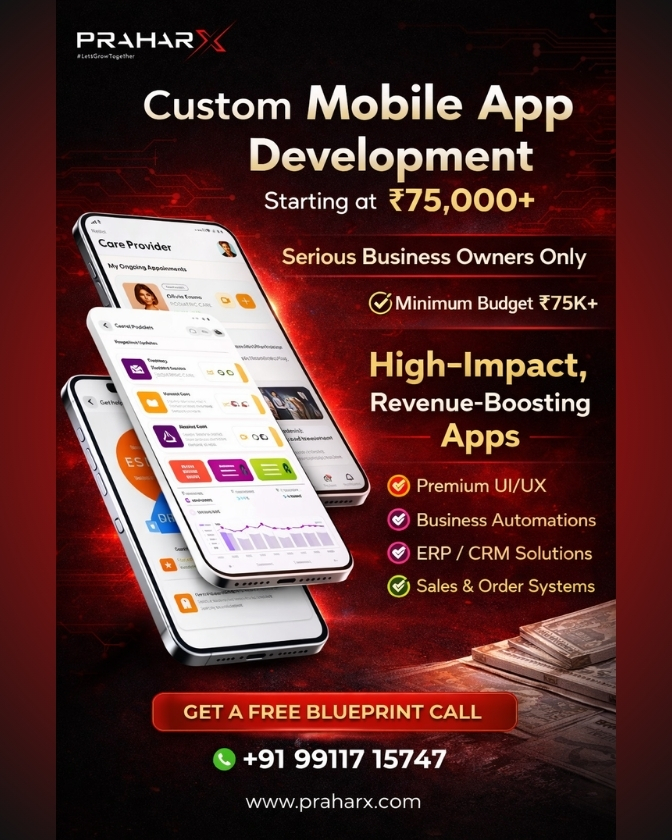 PraharX Technology Facebook ad