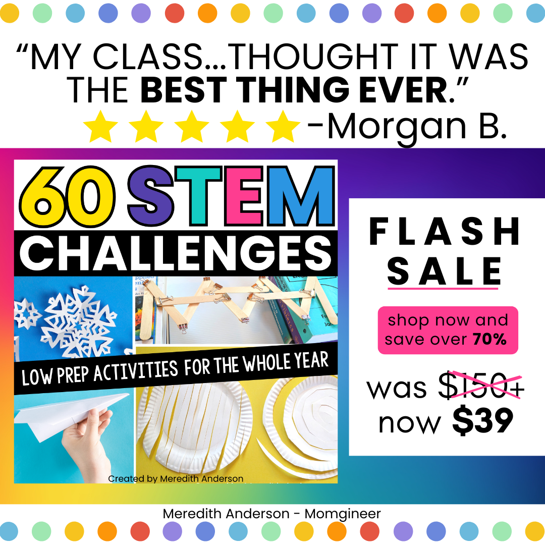 STEM & STEAM Activities with Meredith Anderson - Momgineer Facebook ad from Apr 20, 2026