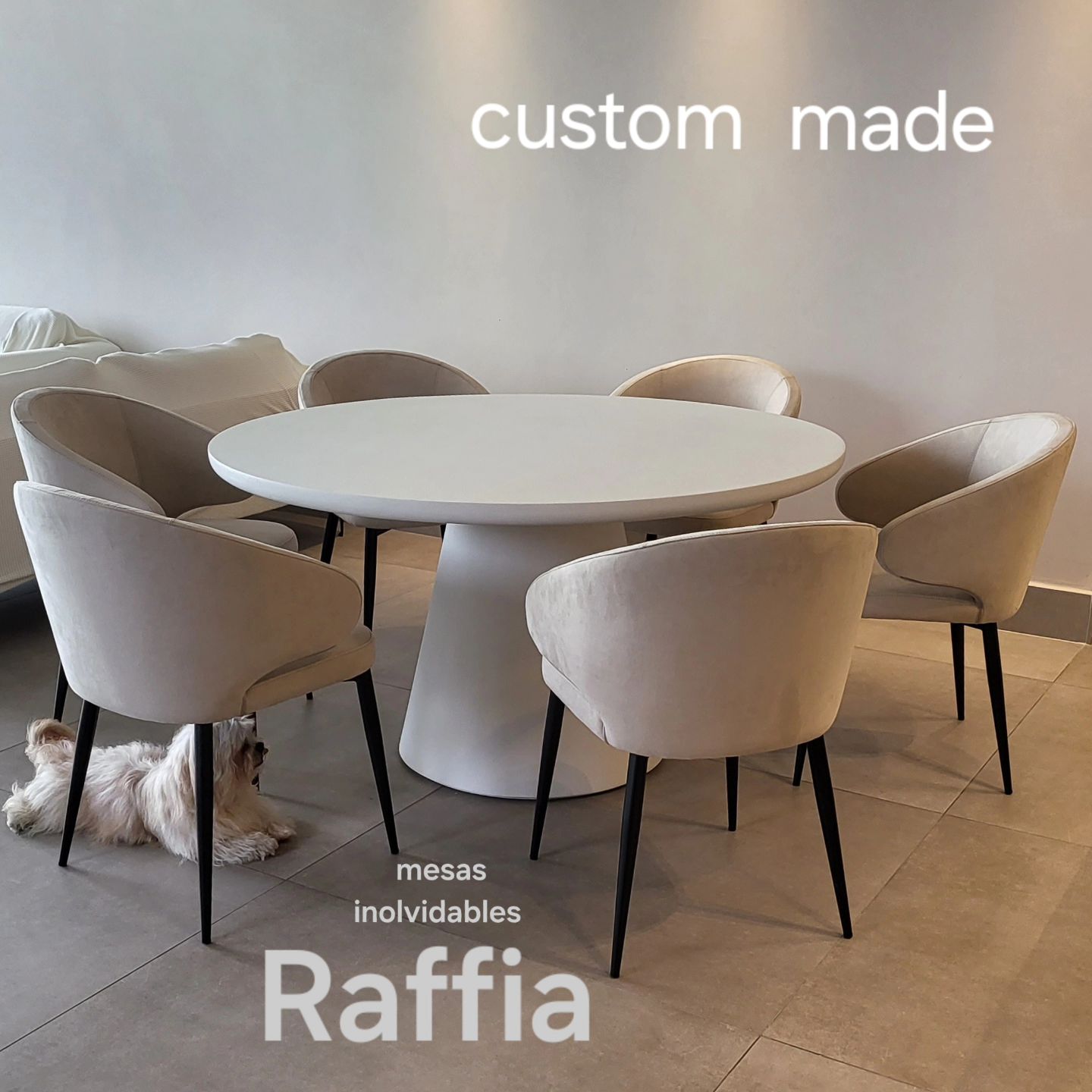 Raffia Panamá 507 Facebook ad: Fabricamos mesas sobre medidas para que tus proyectos…