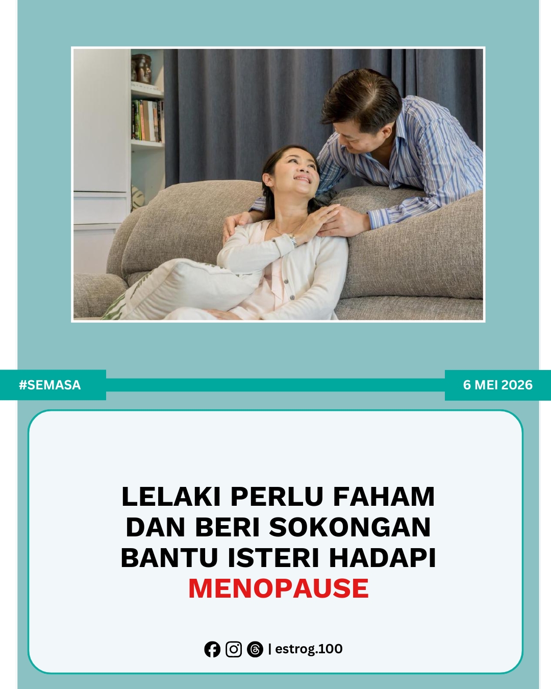 EstroG-100 - Rahsia Wanita Menopause Facebook ad