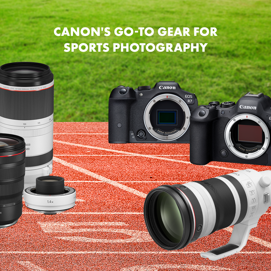 Canon Imaging Asia Facebook ad: Sporting events are full of action-packed moments that…