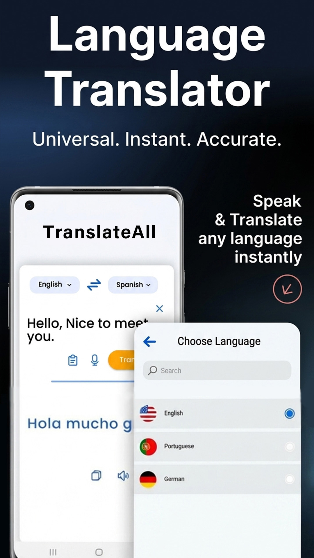 TranslateAll: Live Translator Facebook ad: Get the Latest Translator
