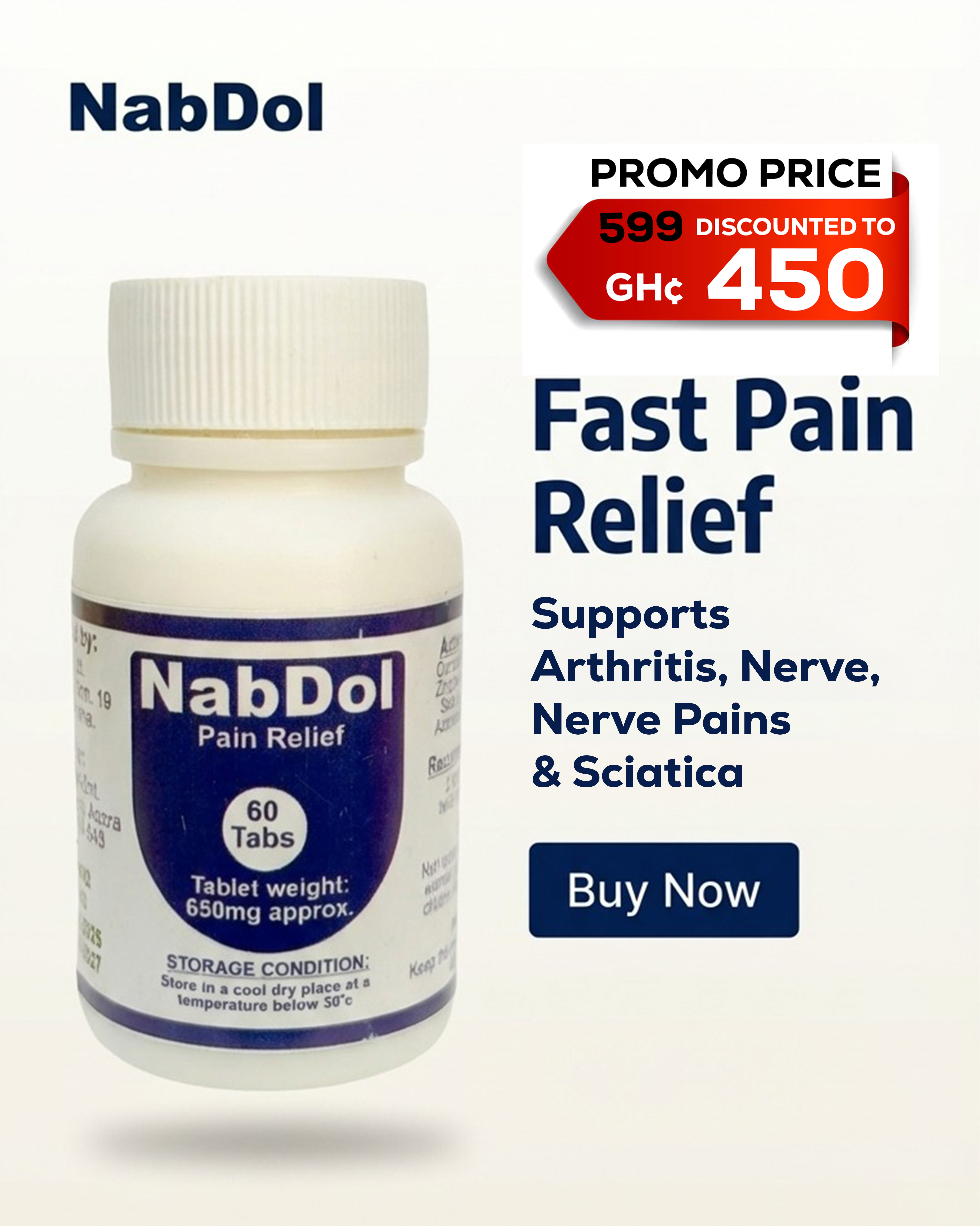 Ash Meganab Facebook ad: Nabdol Pain Relief