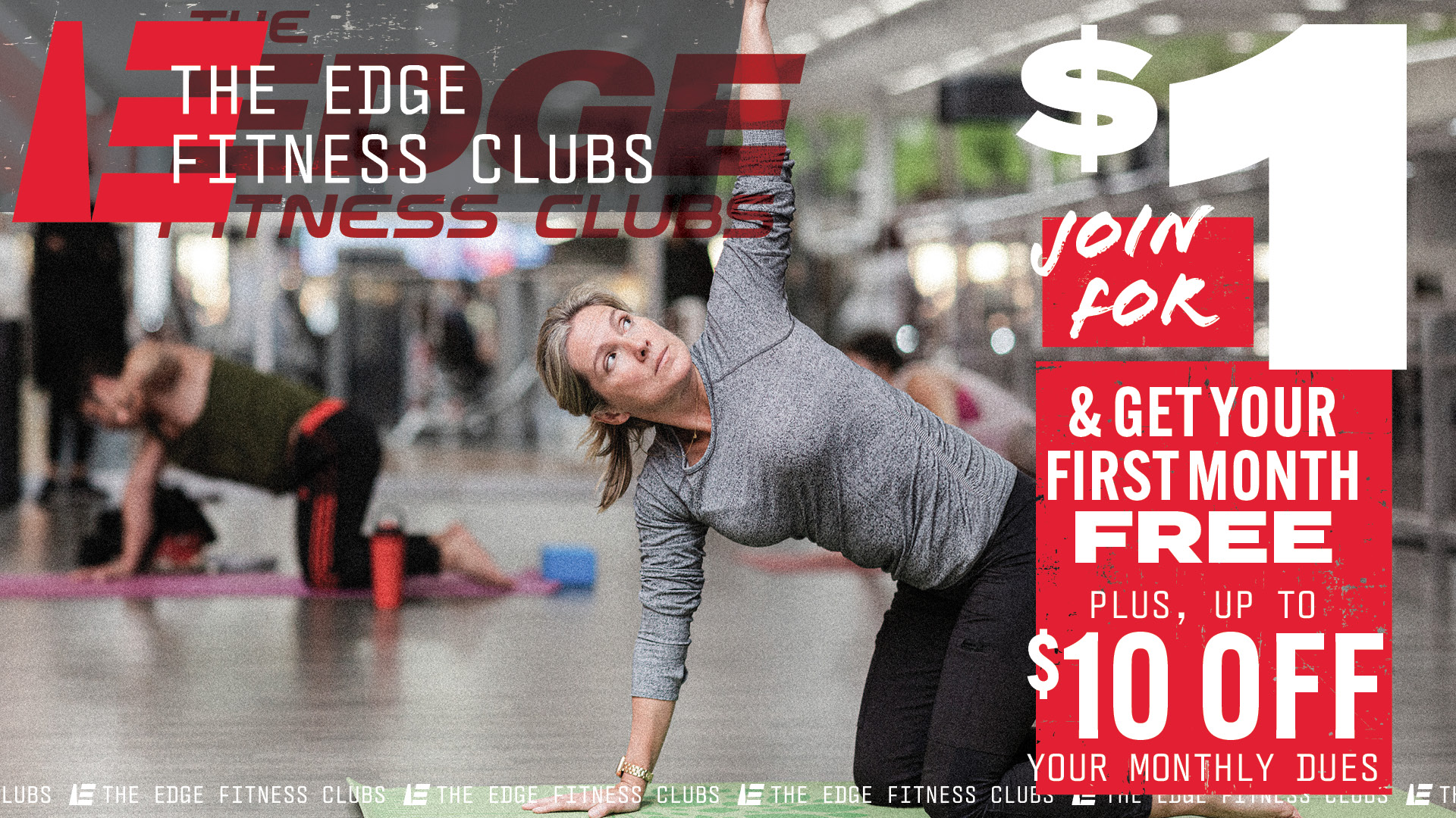 The Edge Fitness Clubs Facebook ad