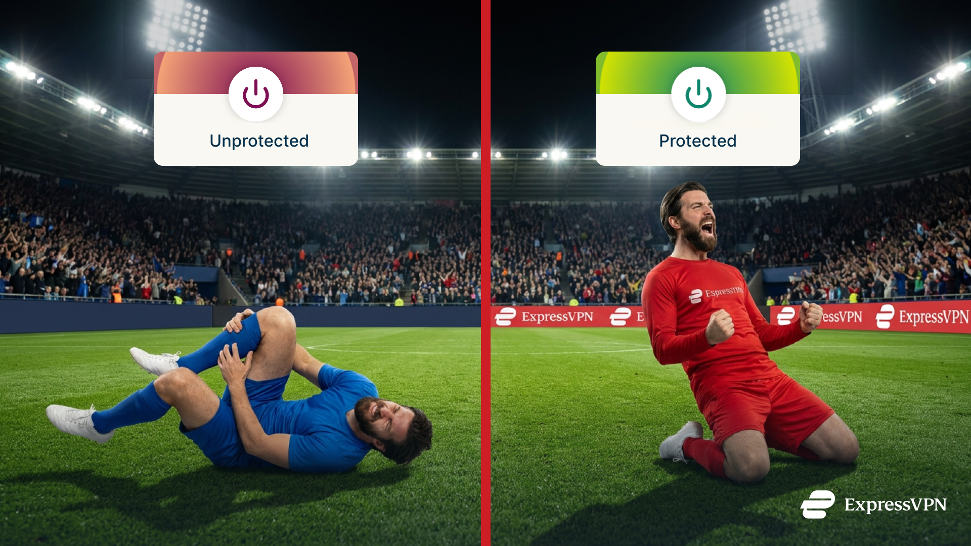 ExpressVPN Facebook ad