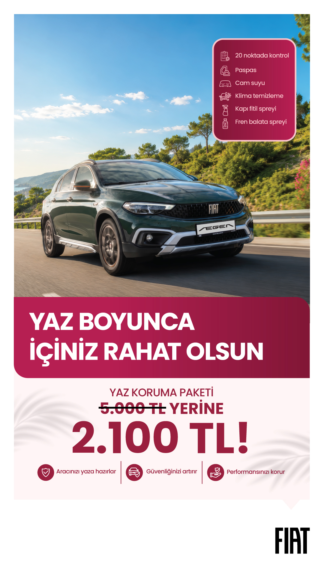 FIAT Türkiye Facebook ad from Jul 14, 2026