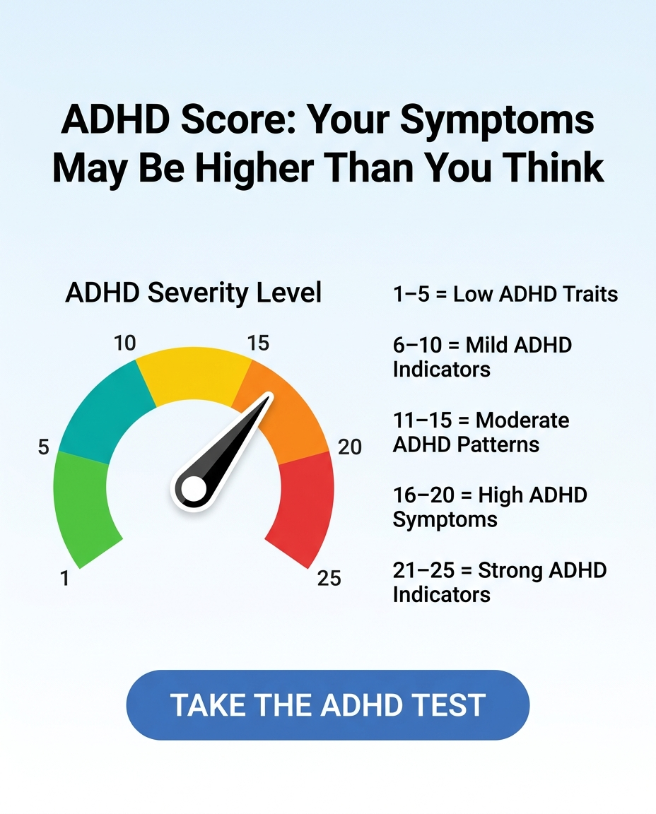 ADHD Clarity Test Facebook ad