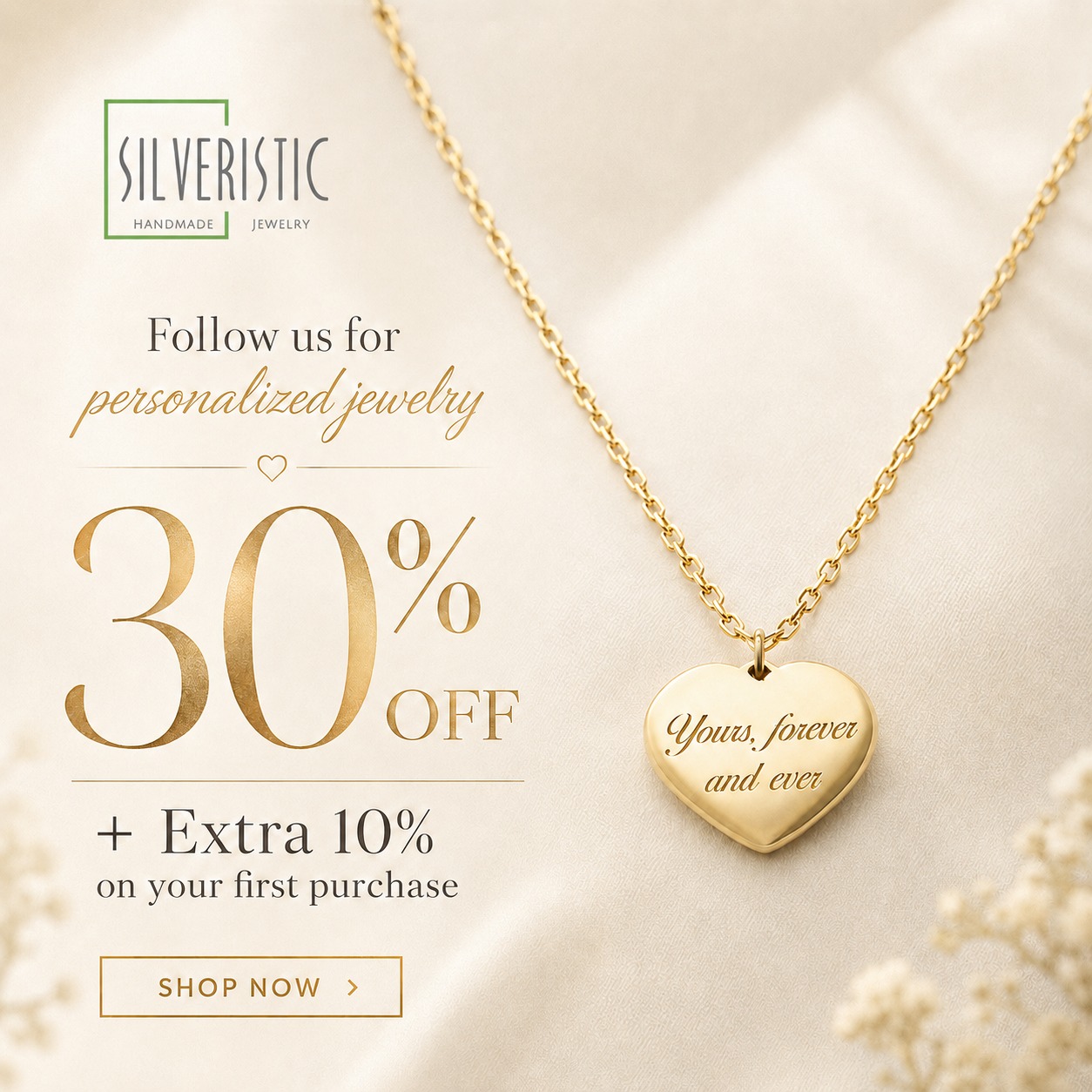 Silveristicjewelry Facebook ad