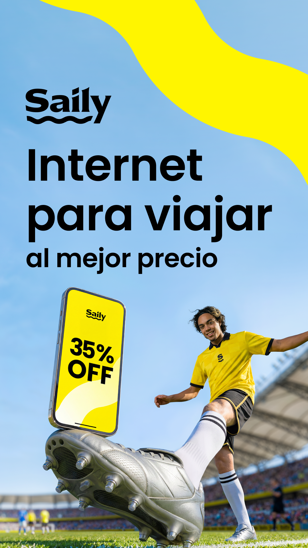 Saily Facebook ad