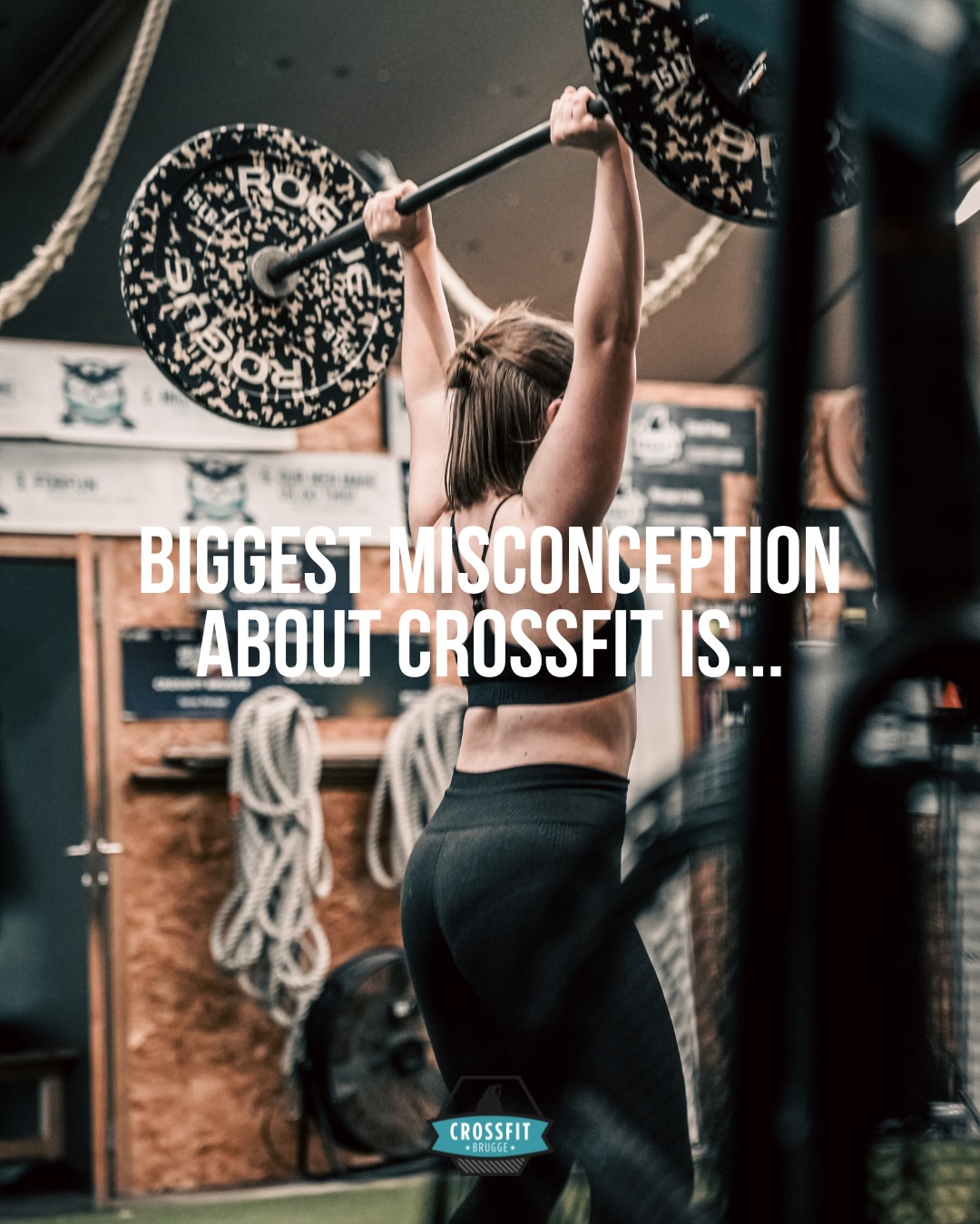 CrossFit Brugge Facebook ad: CrossFit isn’t what most people think it is.
