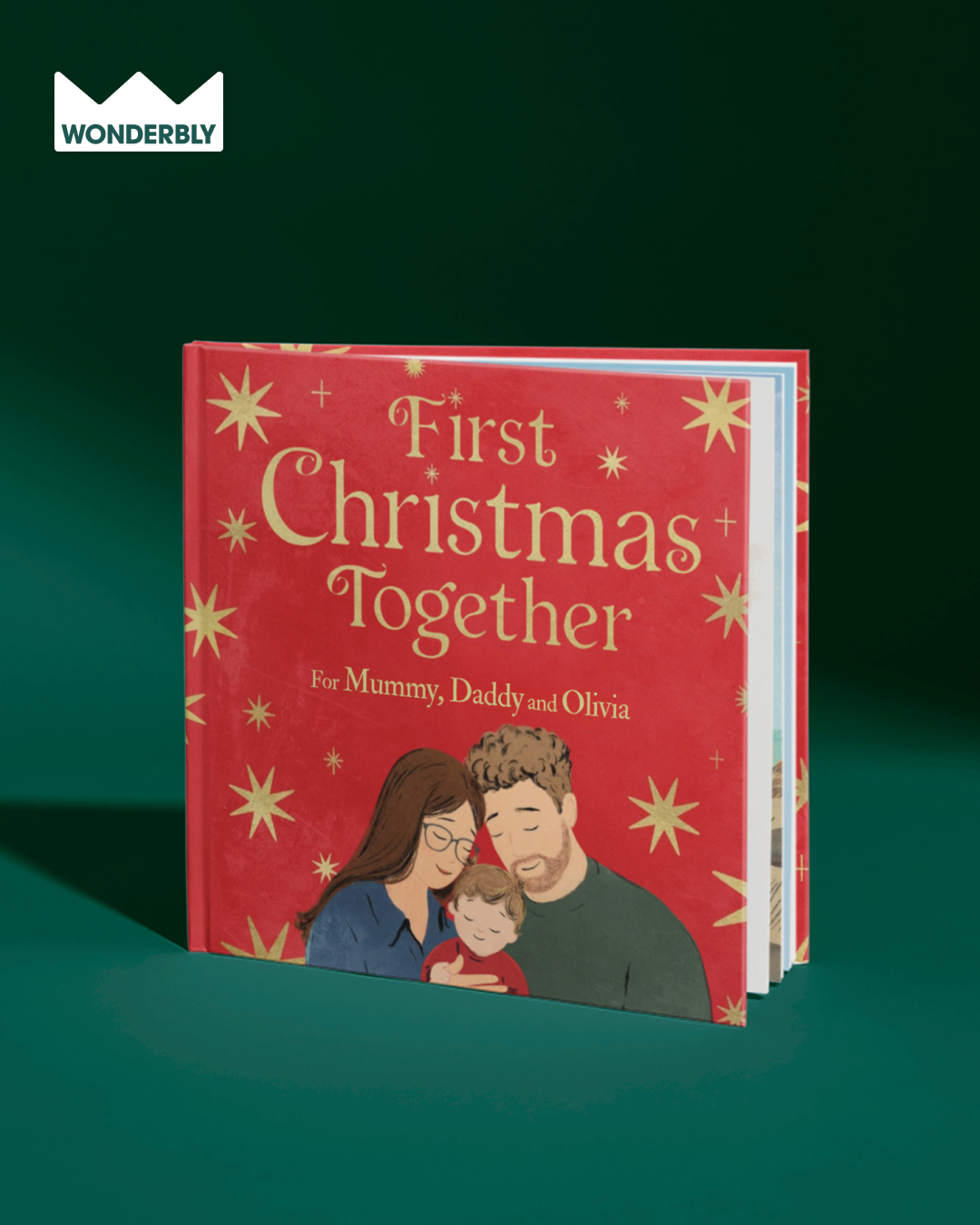 Wonderbly Facebook ad: The book they'll always return to at Christmas