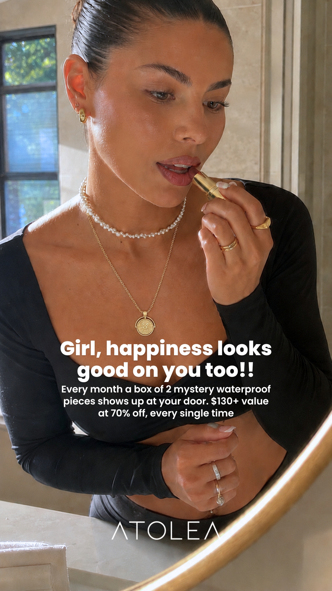 Atolea Jewelry Facebook ad