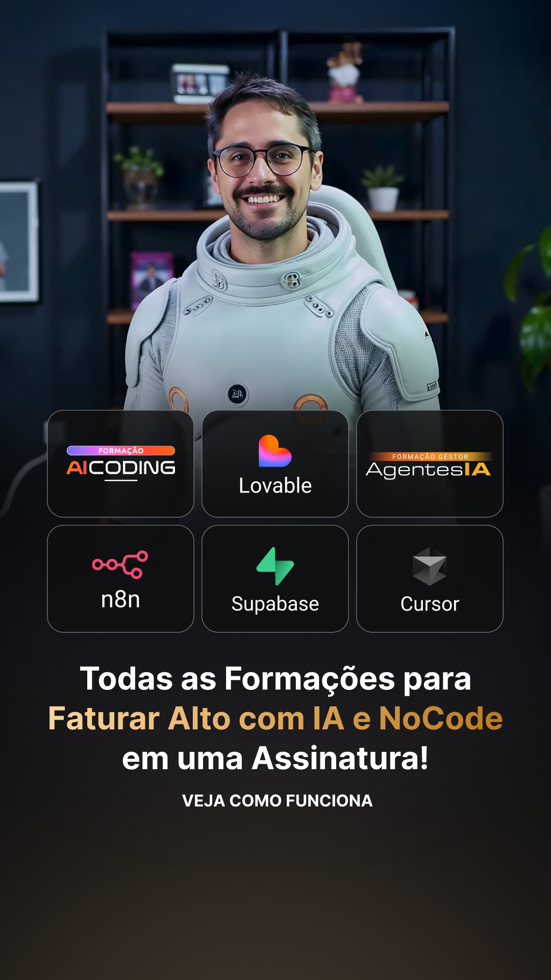 No Code Start Up Facebook ad