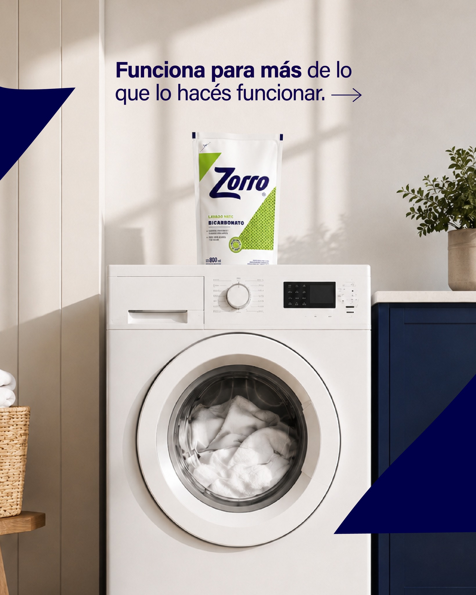 Zorro Facebook ad: Perdón si nos agrandamos, pero el Zorro Bicarbonato…