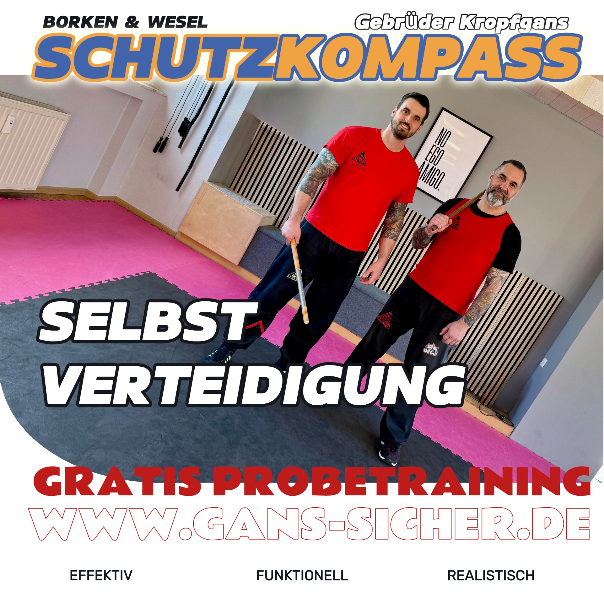 Gebr. Kropfgans - Schulen für Selbstverteidigung Facebook ad
