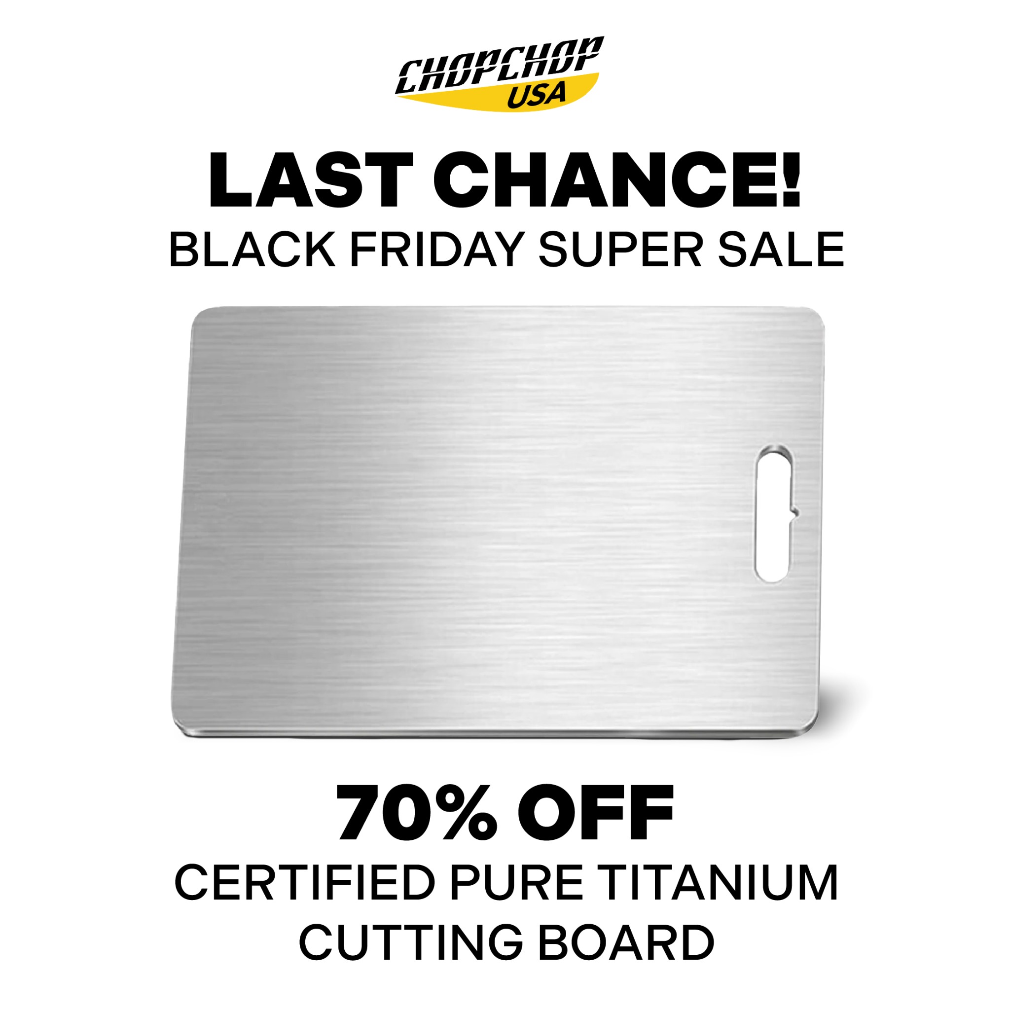 ChopChop USA Facebook ad