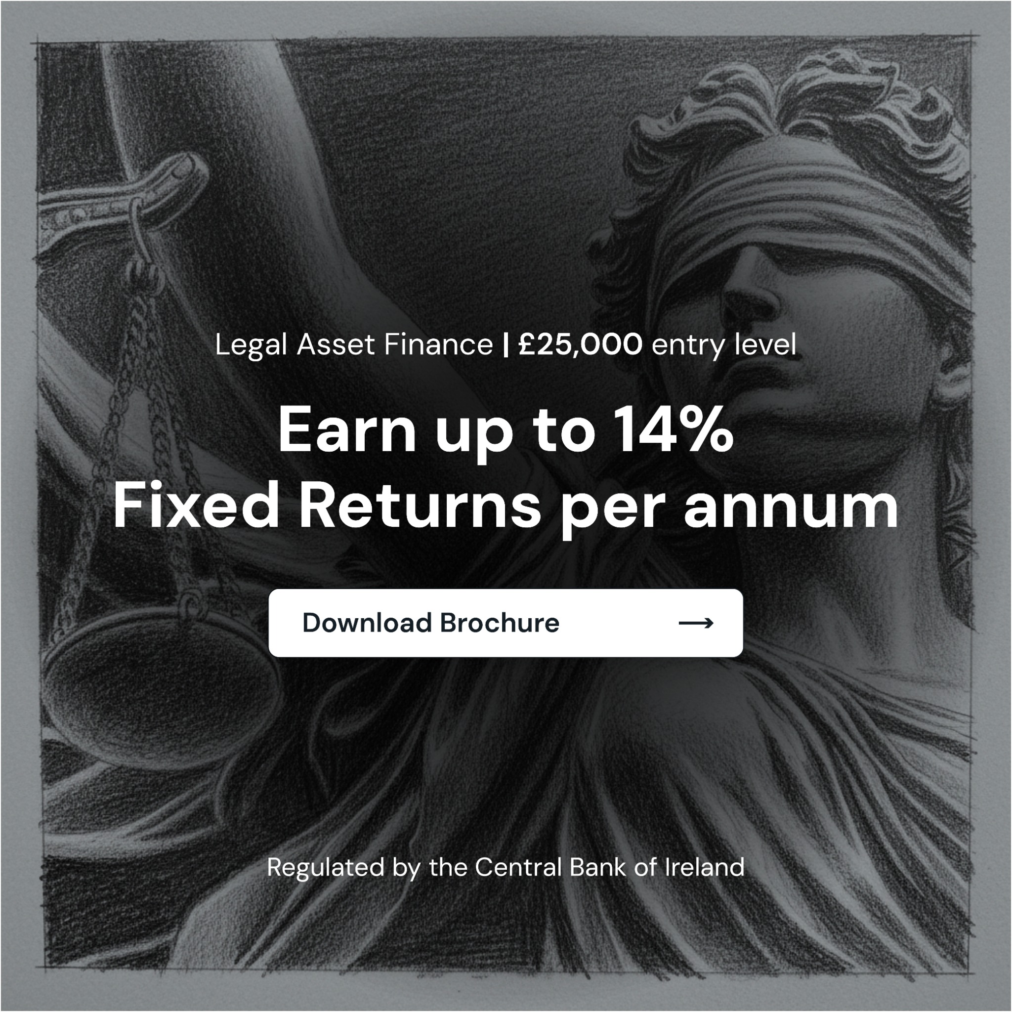 Capiteq.uk Facebook ad: Up to 14% Fixed Returns