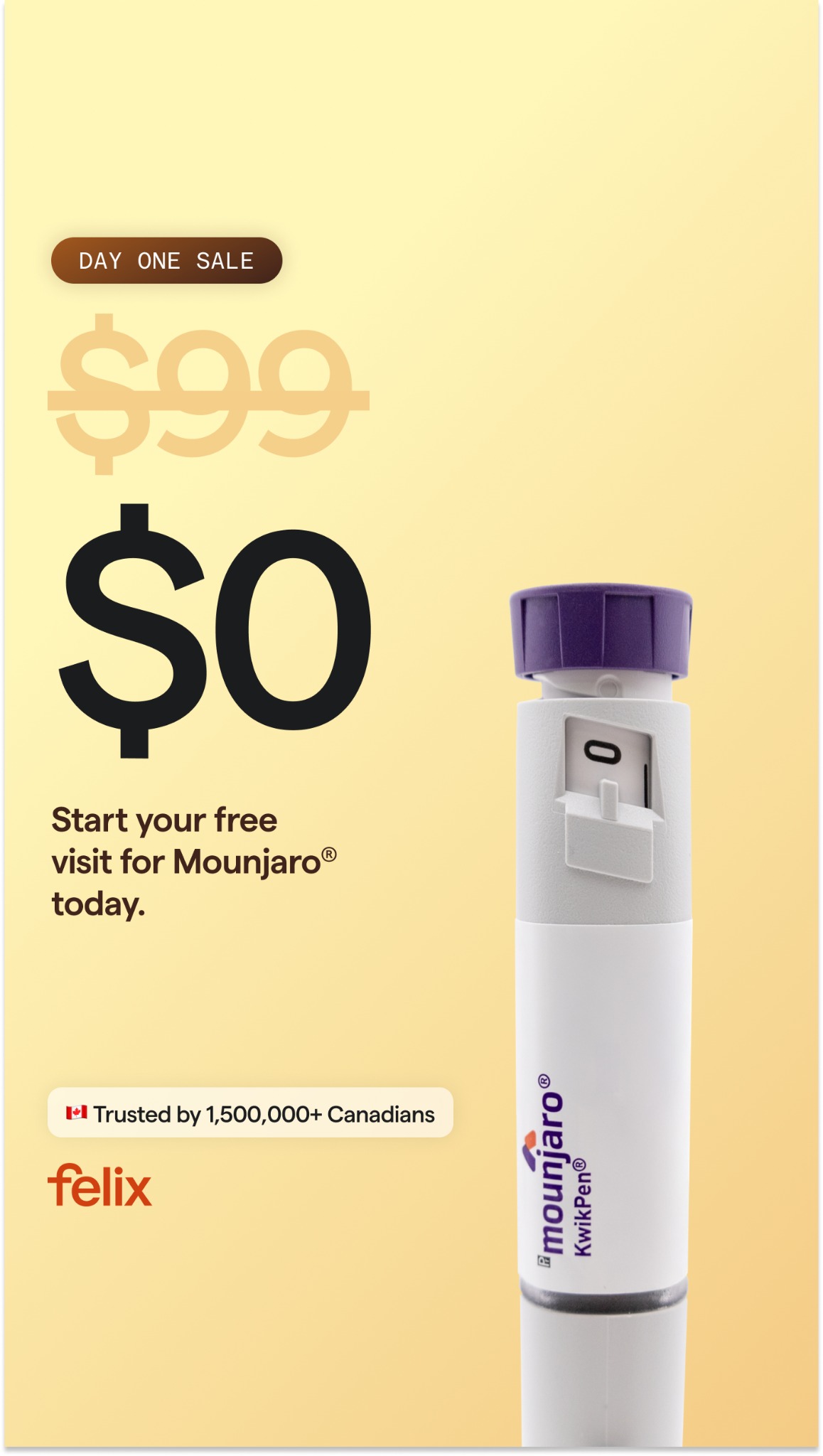 Felix Health Facebook ad