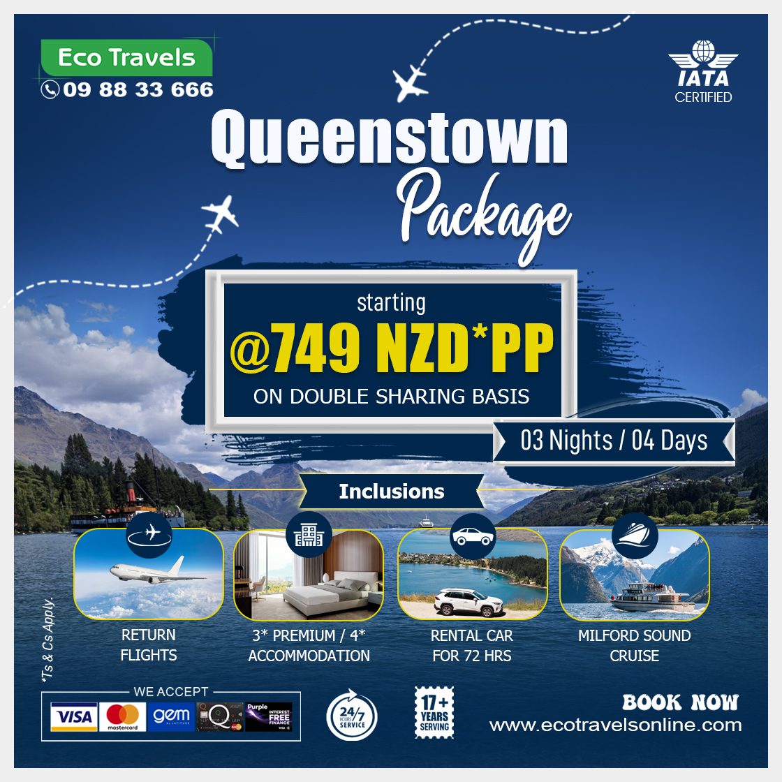 Eco Travels New Zealand Facebook ad: ๐๐ผ๐ป'๐ ๐๐๐๐ ๐๐ฟ๐ฒ๐ฎ๐บ ๐ฎ๐ฏ๐ผ๐๐ ๐ก๐ฒ๐โฆ