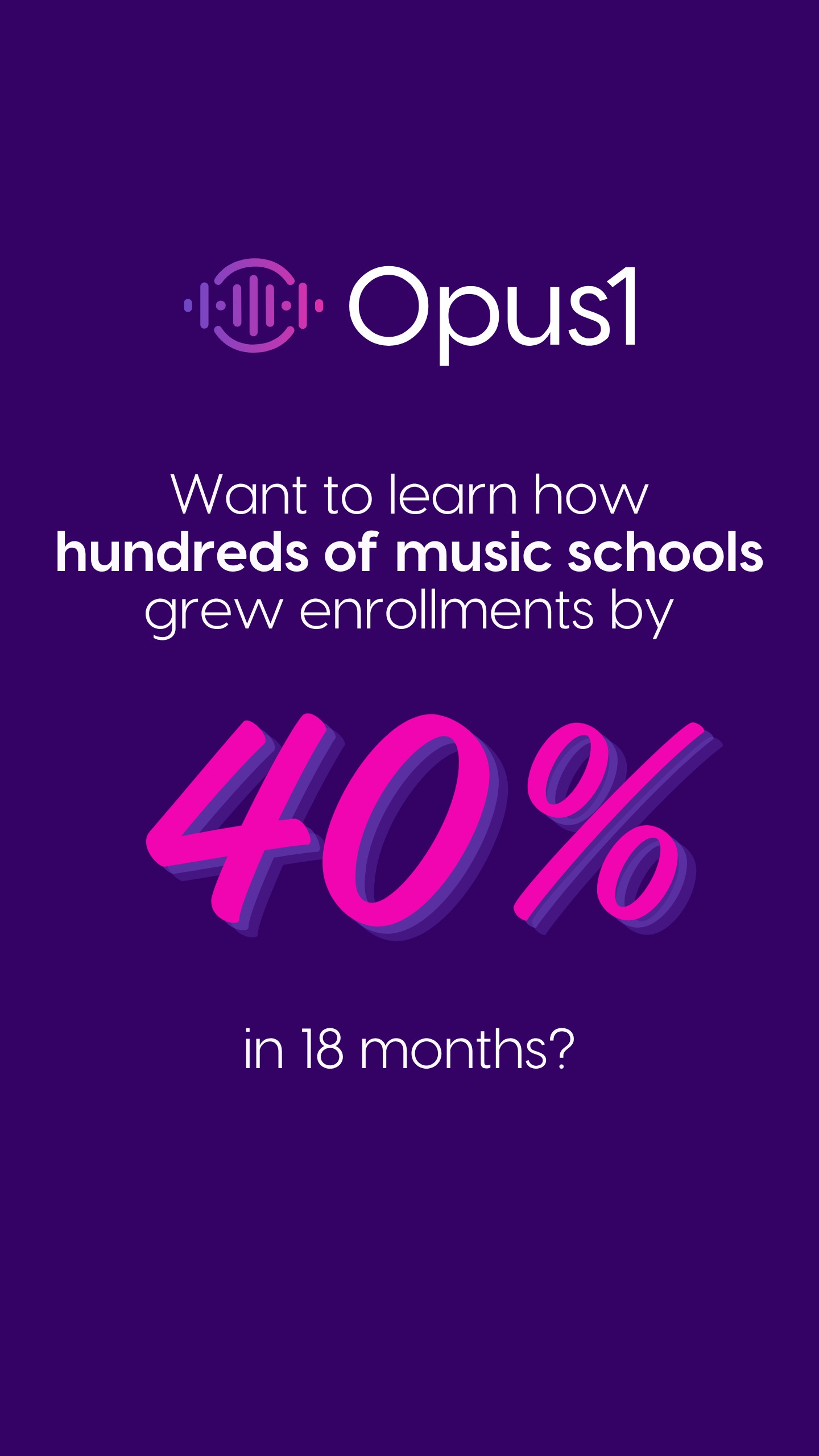 opus1.io Facebook ad