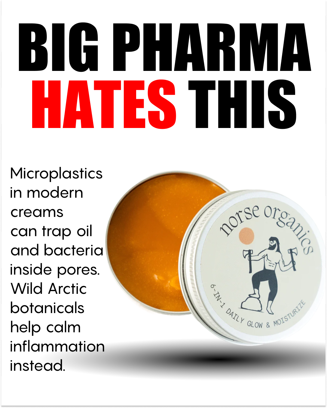 Norse Organics Facebook ad