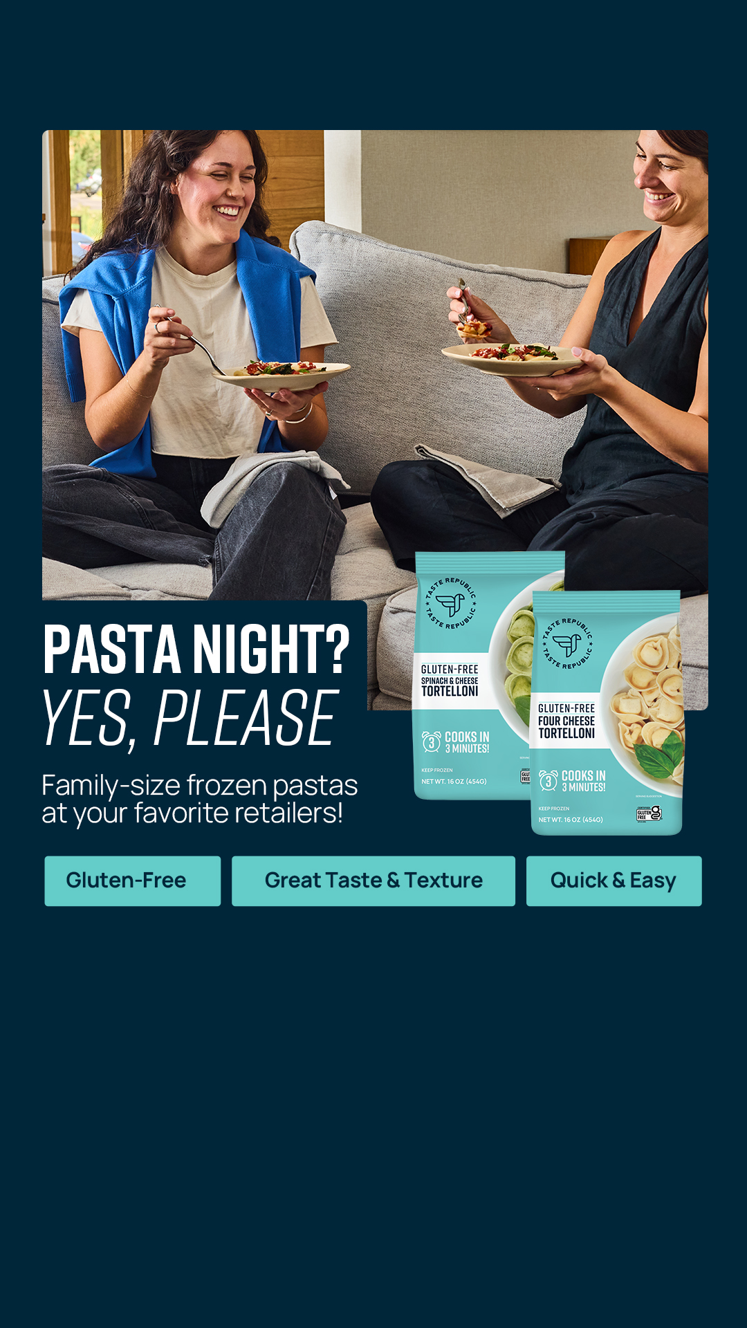 Taste Republic Facebook ad from Oct 3, 2025