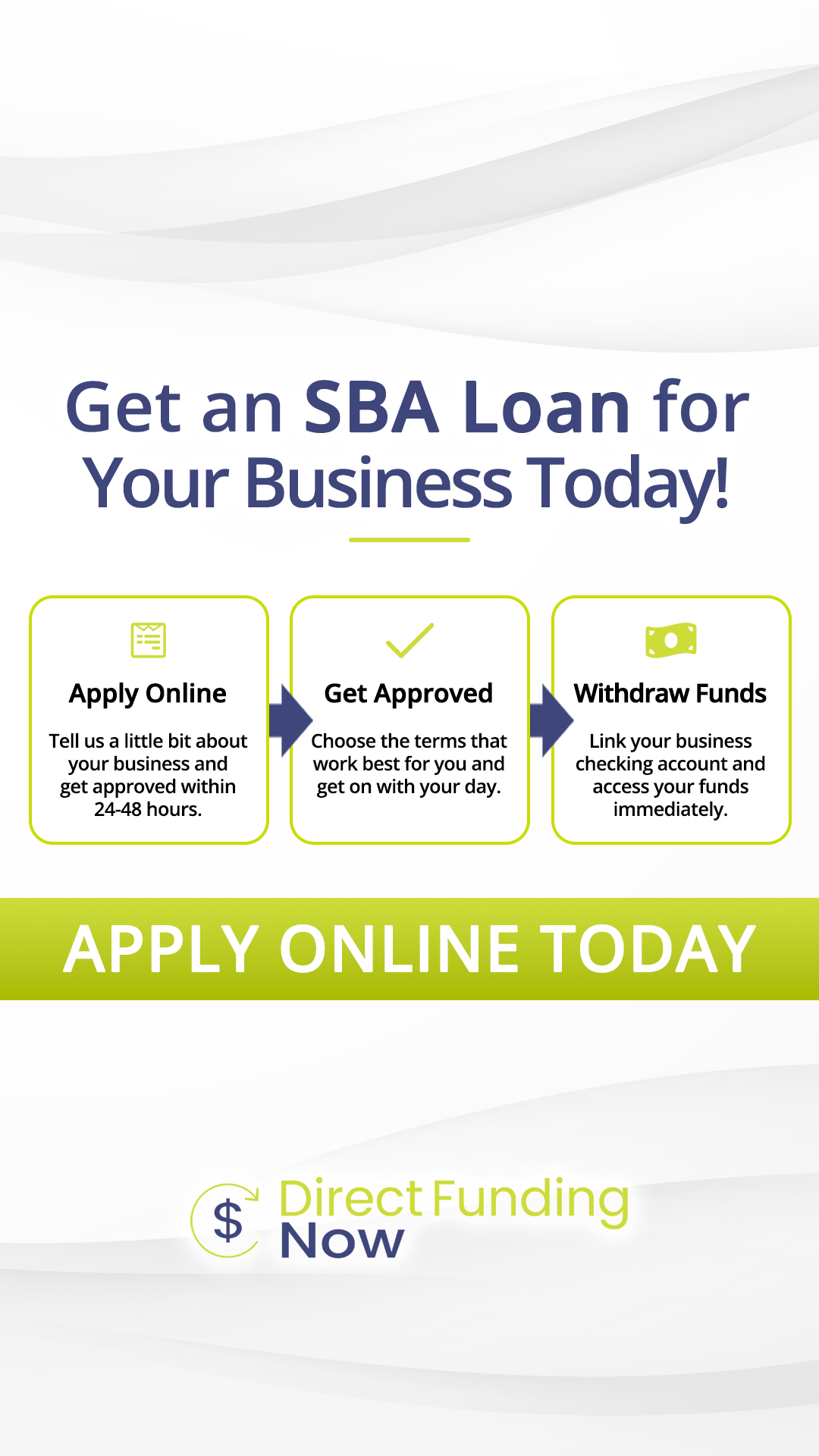 Direct Funding Now Facebook ad