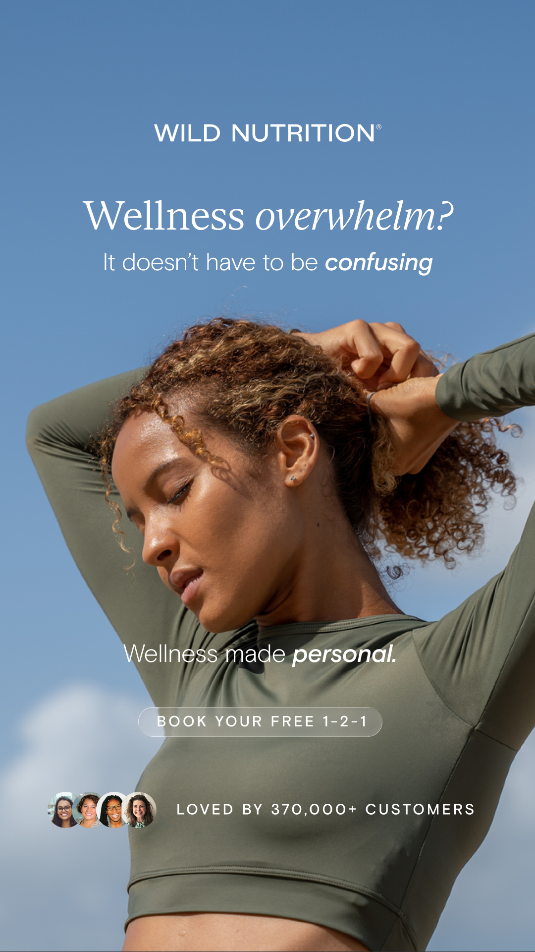 Wild Nutrition Facebook ad