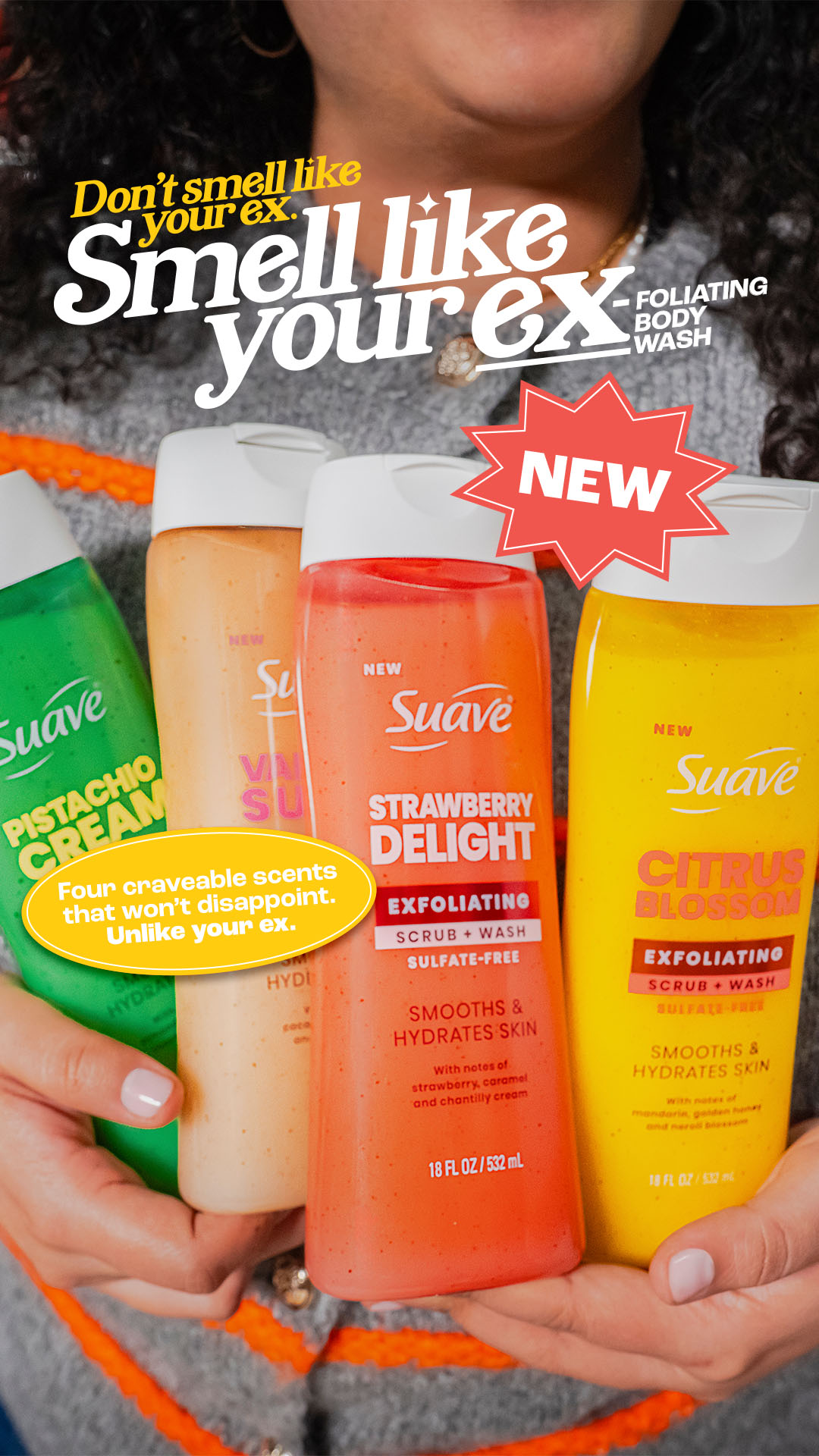 Suave Facebook ad