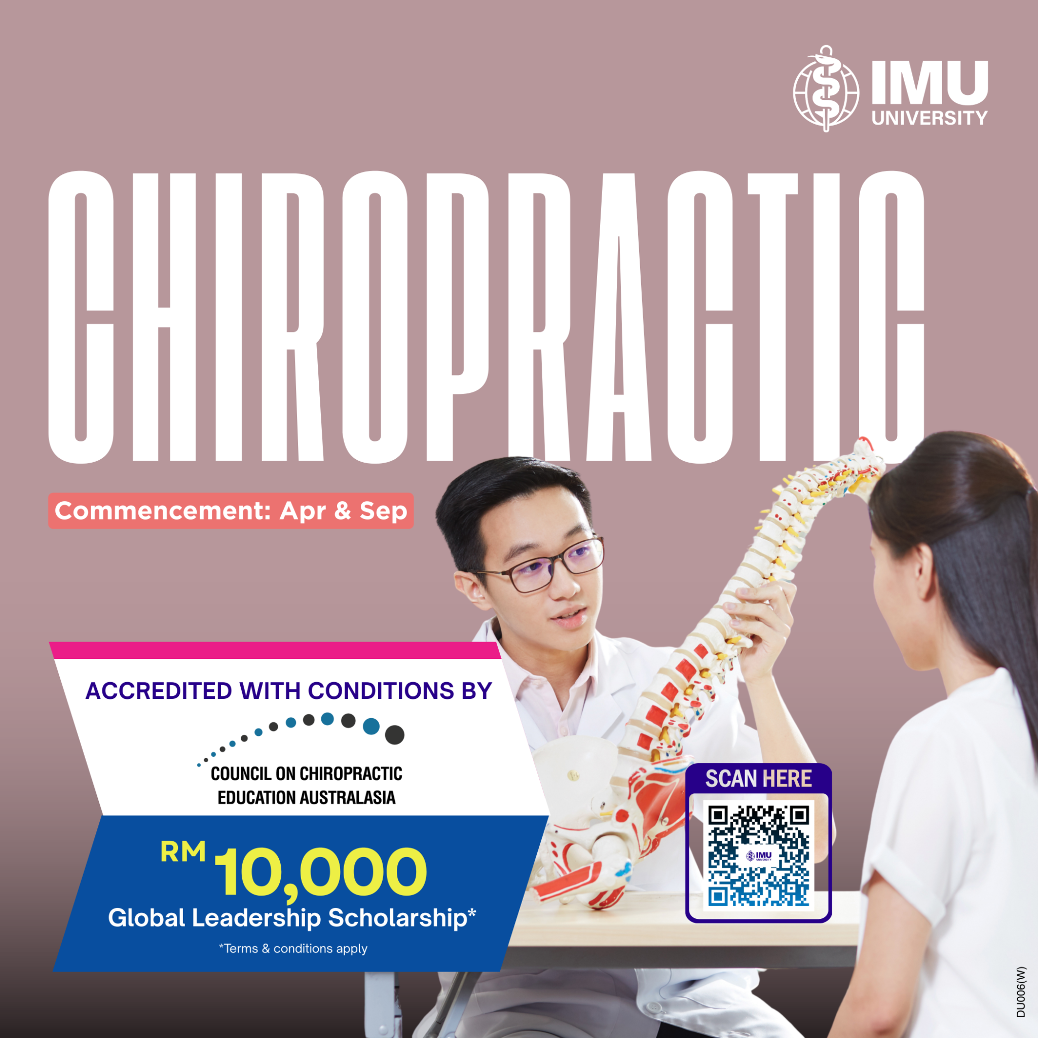 IMU University Global Facebook ad