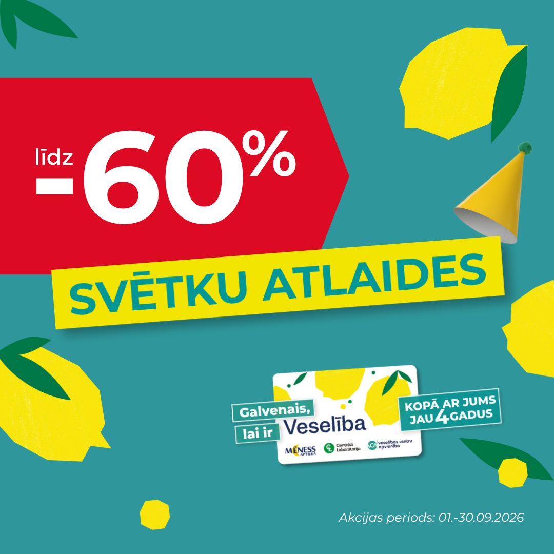 Mēness aptieka Facebook ad: Svētku atlaides Mēness aptiekā!