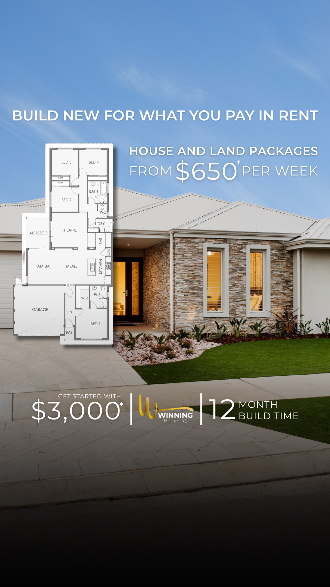 Winning Homes IQ Facebook ad