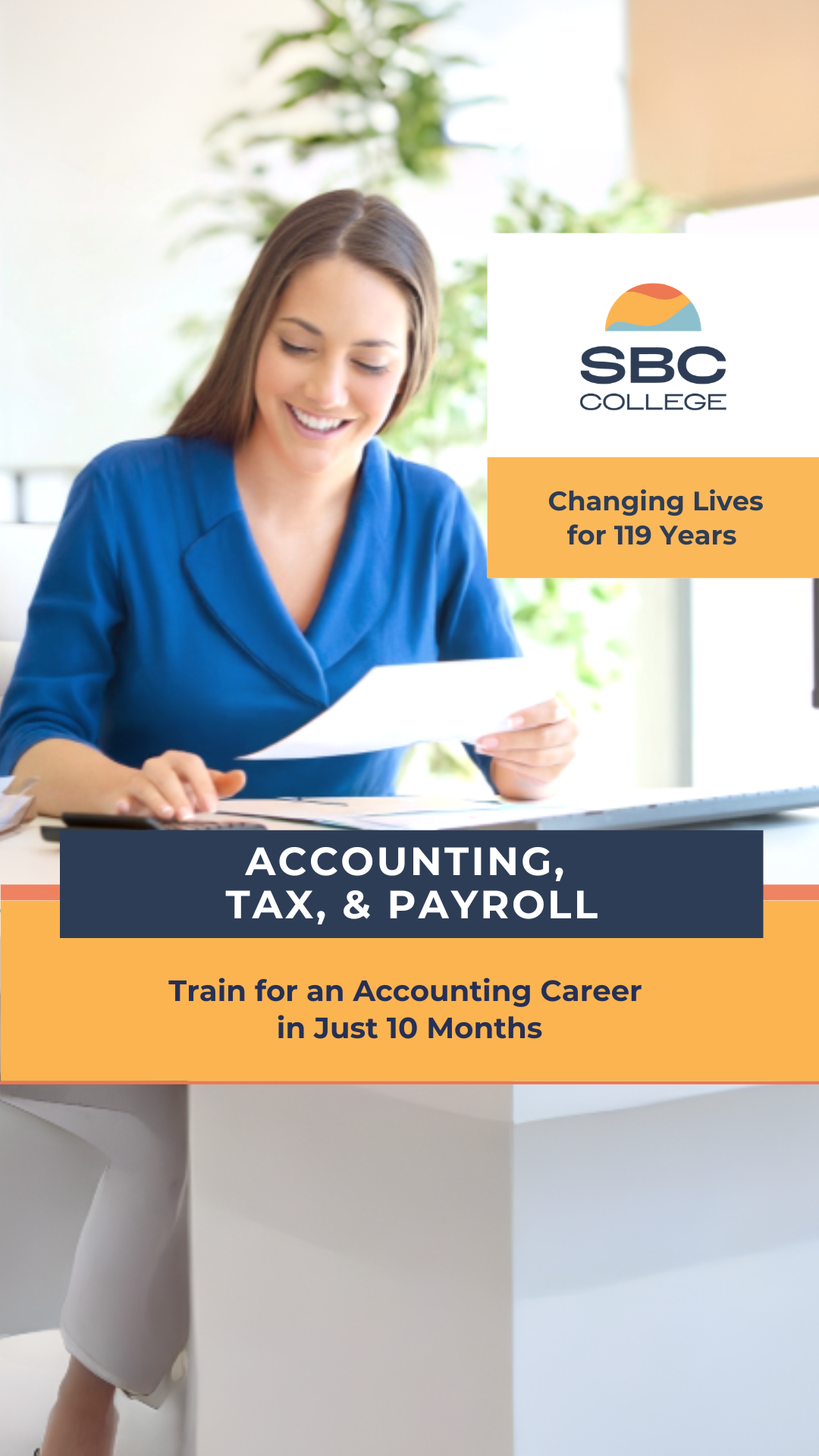 Saskatoon Business College Facebook ad