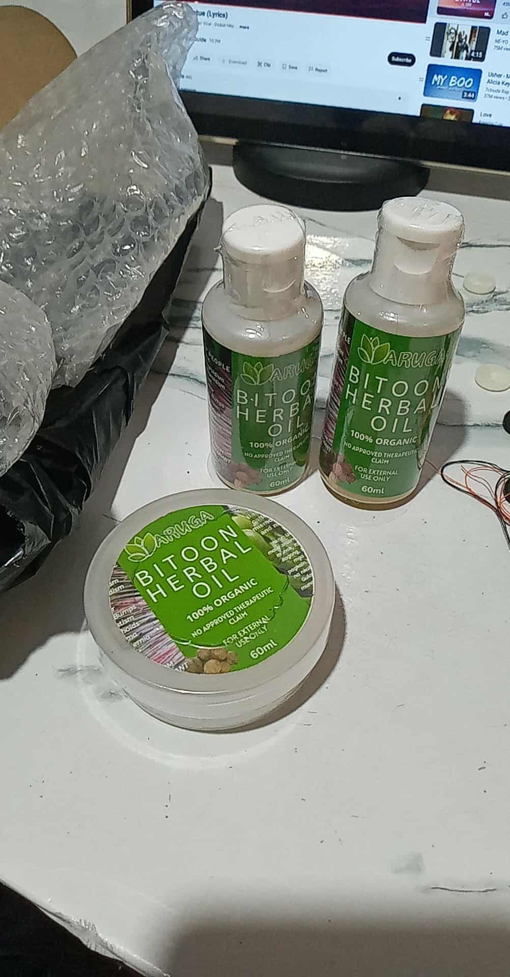 Original Bitoon Oil Facebook ad