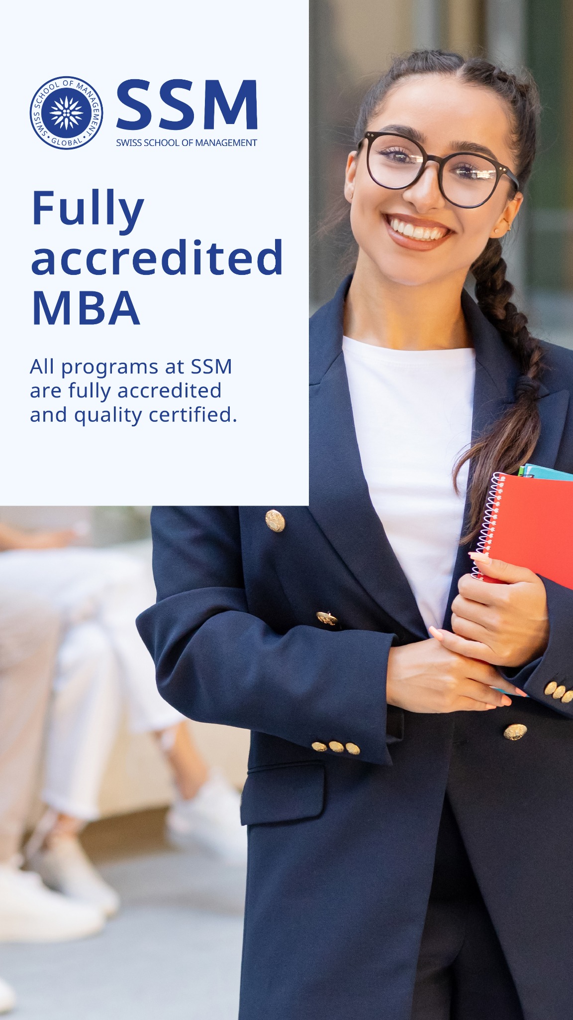 Swiss School of Management Facebook ad