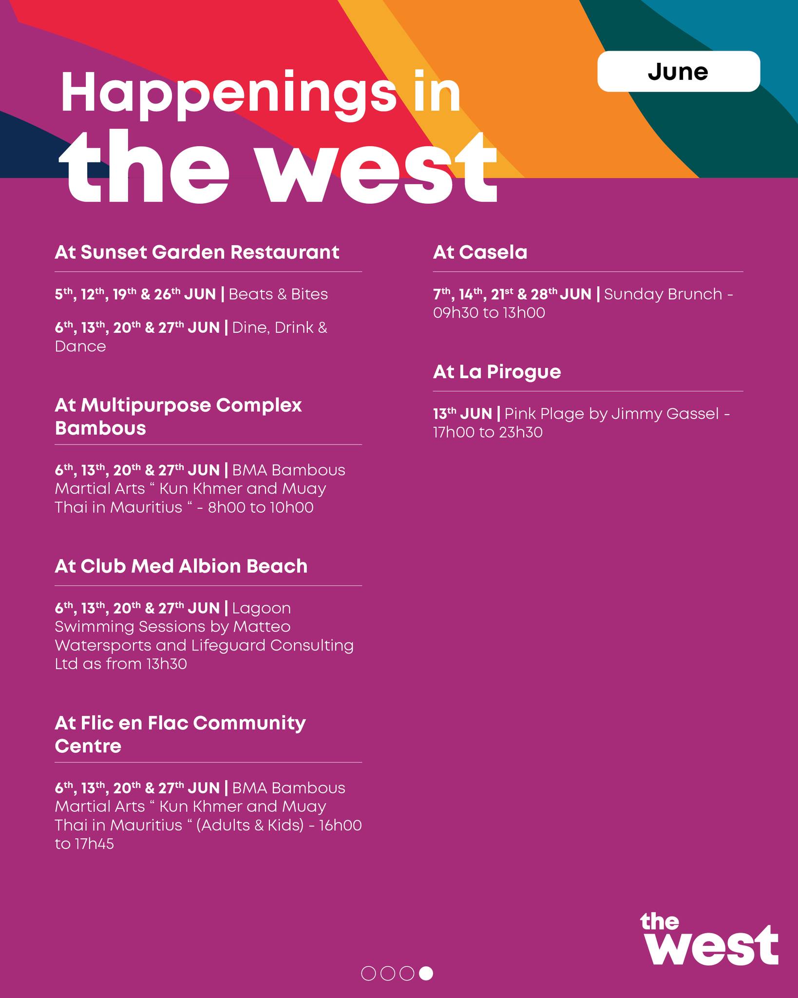 The West Facebook ad: June is calling ready to deliver another month…