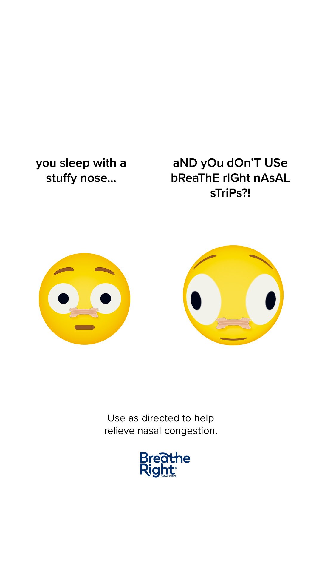 Breathe Right Nasal Strips Facebook ad from Jun 13, 2026