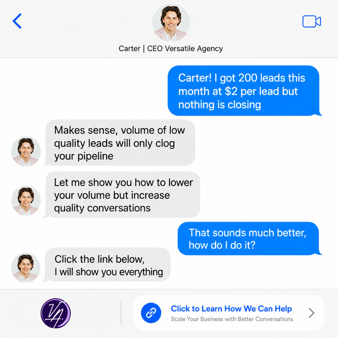 Versatile Agency  Facebook ad